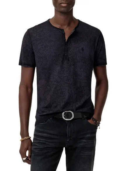 JOHN VARVATOS - ARIEL SS RAIN WASH HENLEY