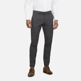 Kenneth Cole Reaction Mens Regular fit Dress Pants 36 / 32 Grey Solid Stretch