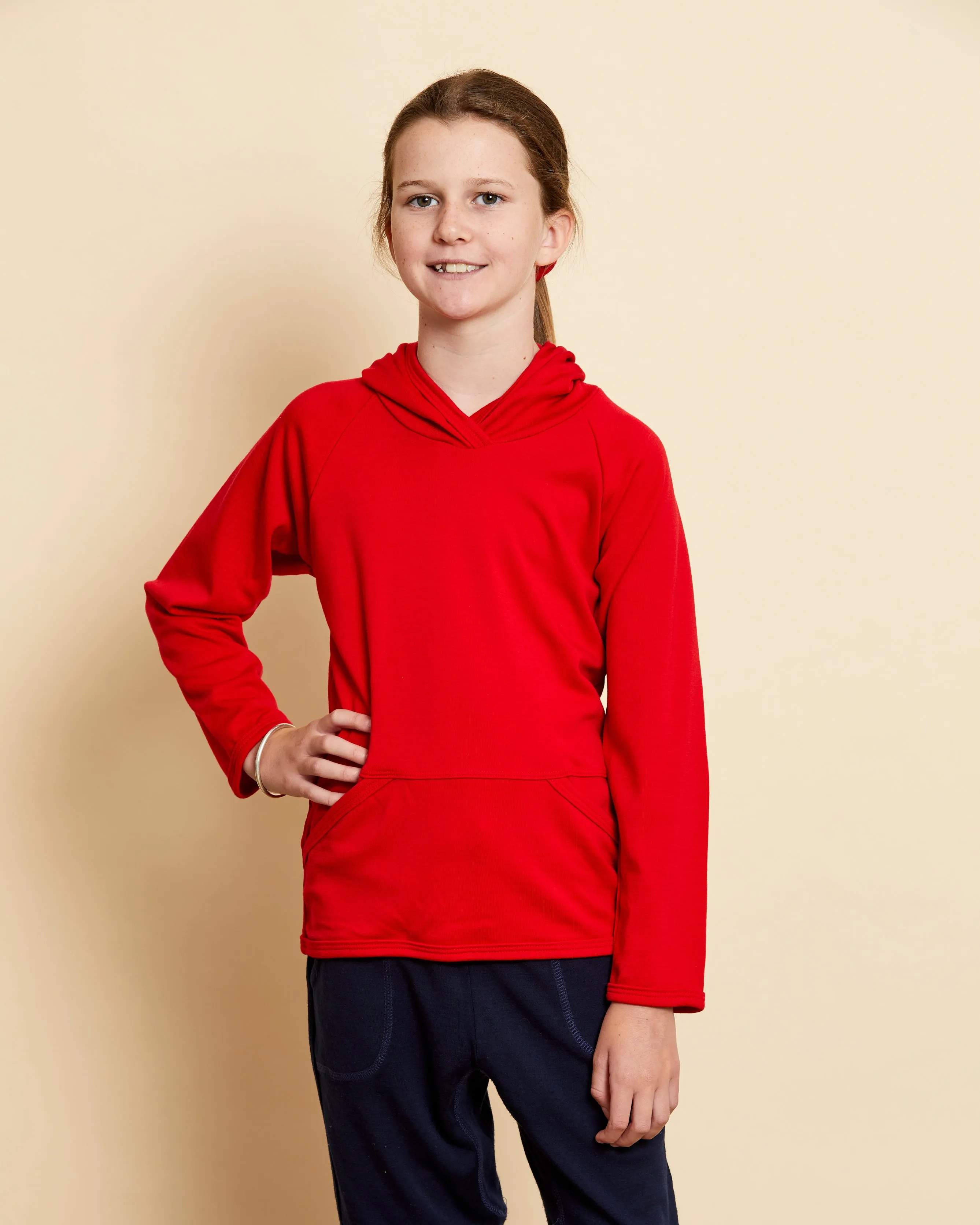 Kids Hoodie with patch pocket AW23