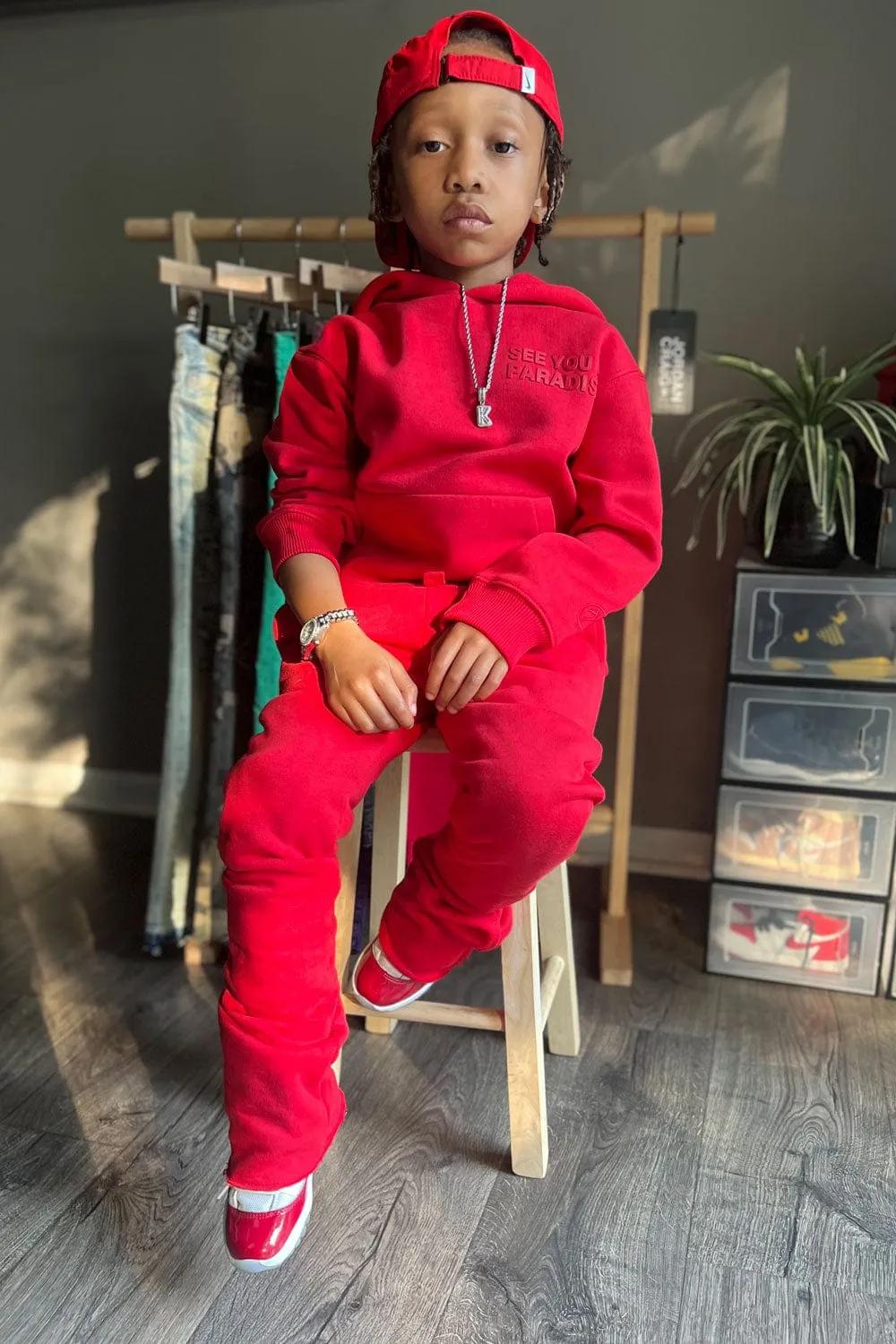 Kids Paradise Tonal Pullover Hoodie 3 Pack