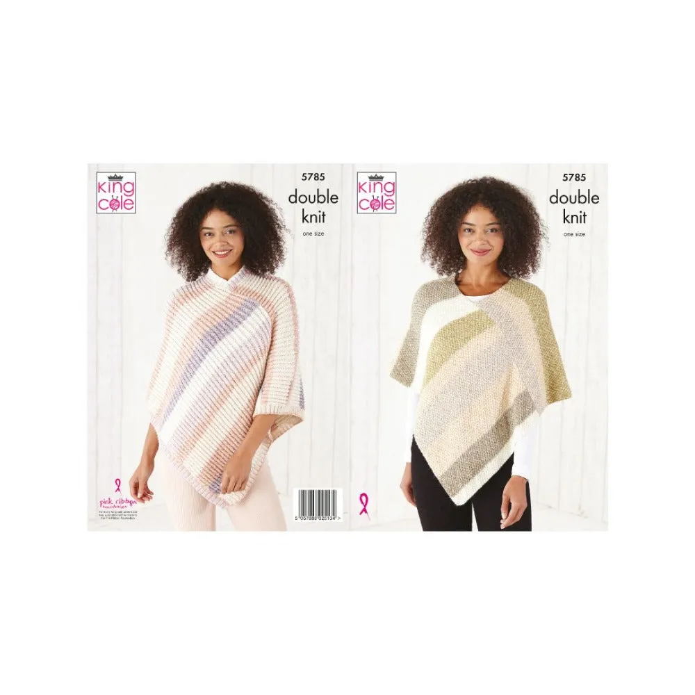 King Cole Harvest DK Knitting Pattern 5785