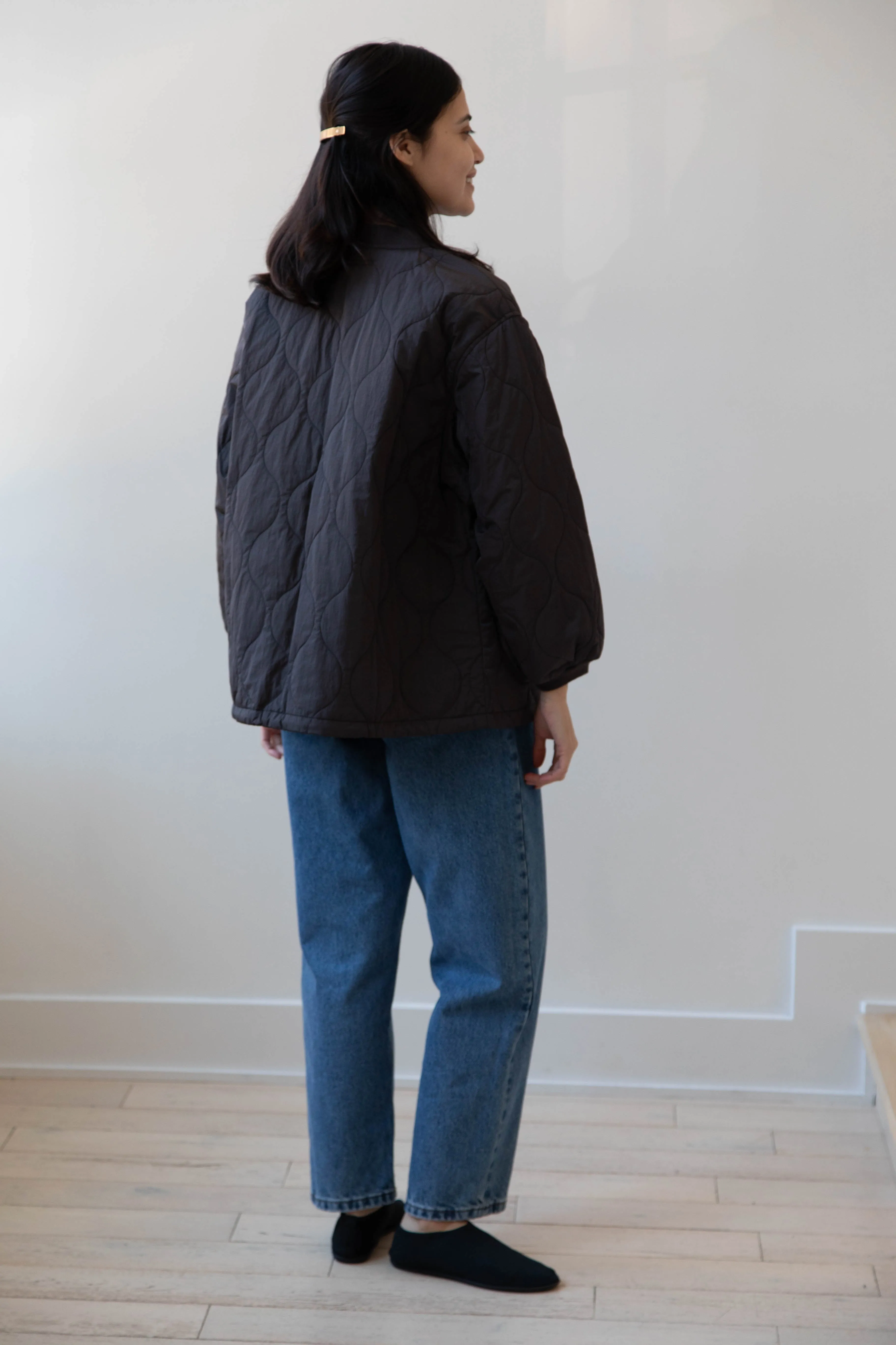 Laboratory | Quilted Black Jacket