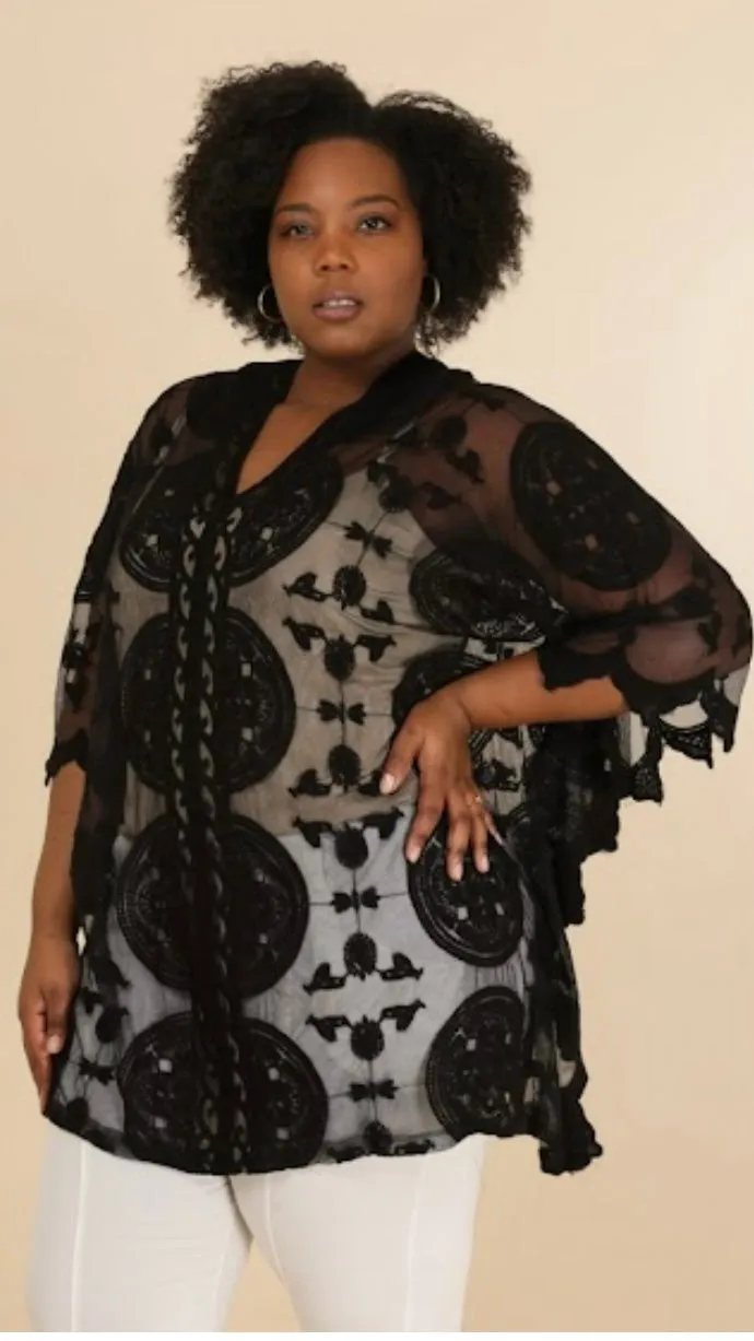Lace Poncho
