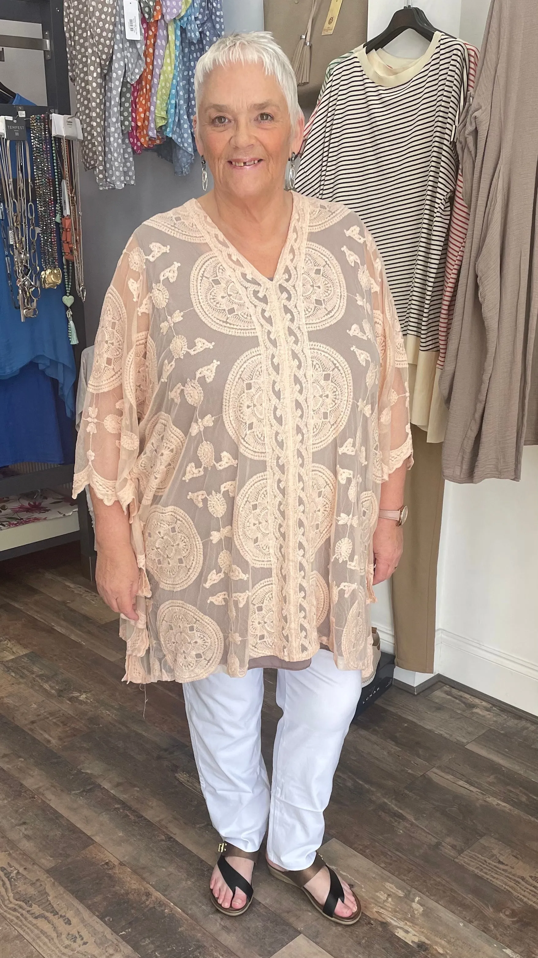 Lace Poncho