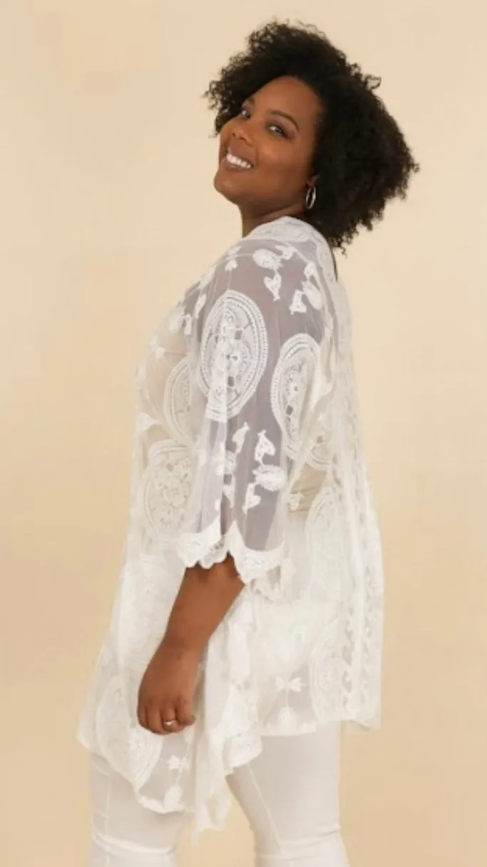 Lace Poncho