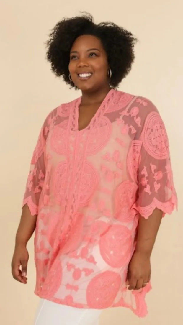 Lace Poncho