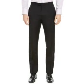 Lauren Ralph Lauren Mens Classic fit Tuxedo Dress Pants 40 / 30 Black Solid
