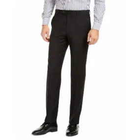 Lauren Ralph Lauren Mens Slim fit Dress Pants 42 / 32 Black Solid