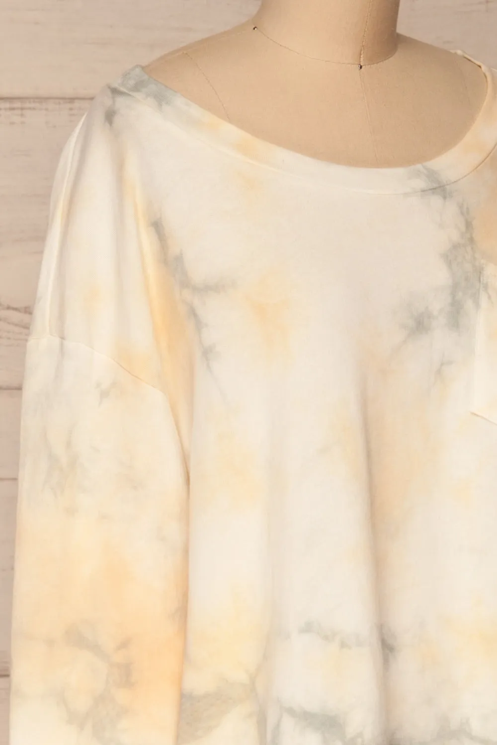 Leiria | Tie Dye Pocket Sweater