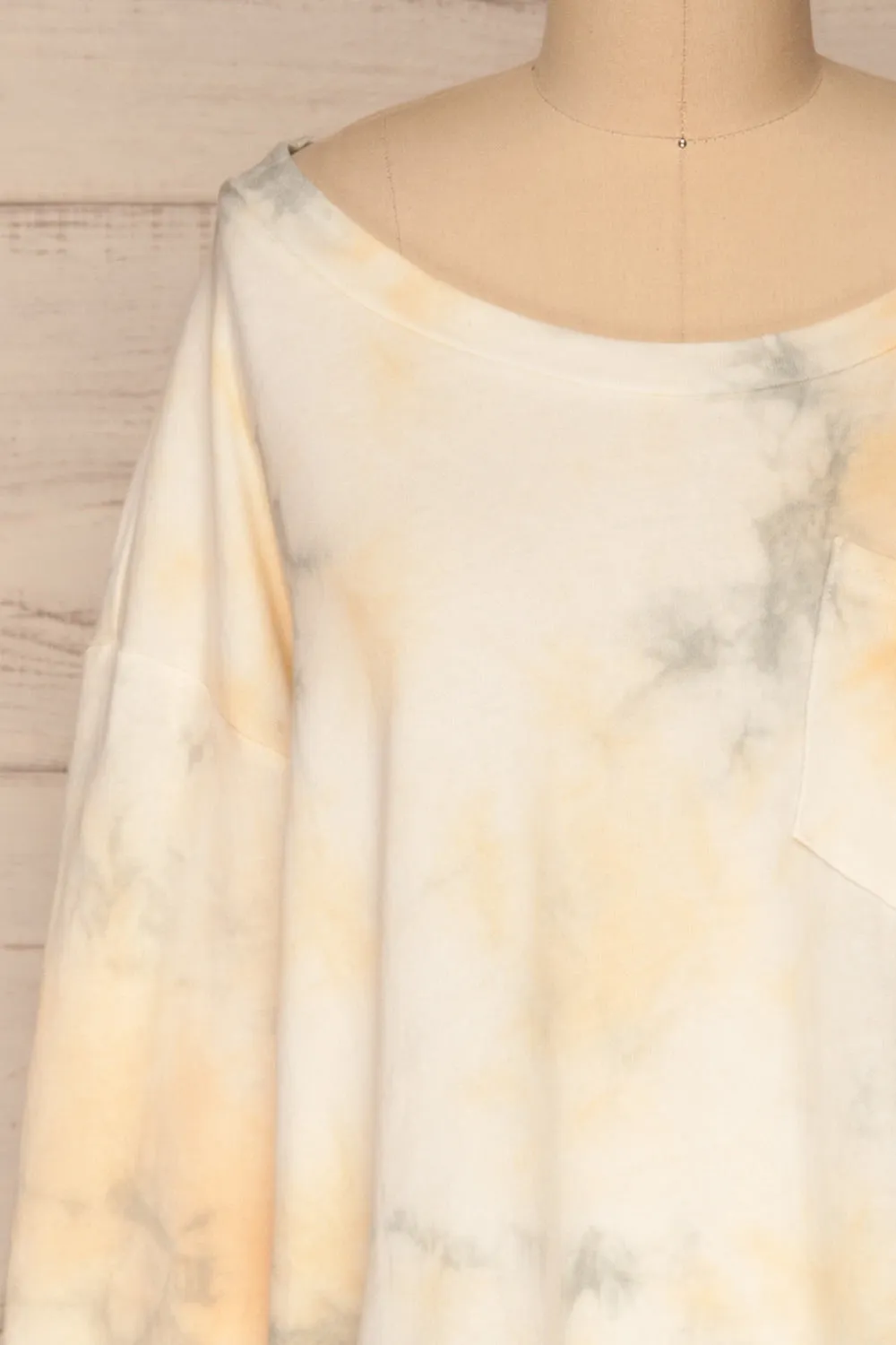 Leiria | Tie Dye Pocket Sweater