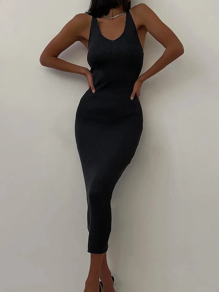 Liza Backless Sexy Dress