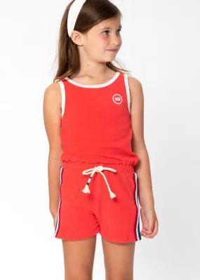 Loop Terry Romper (Poppy)