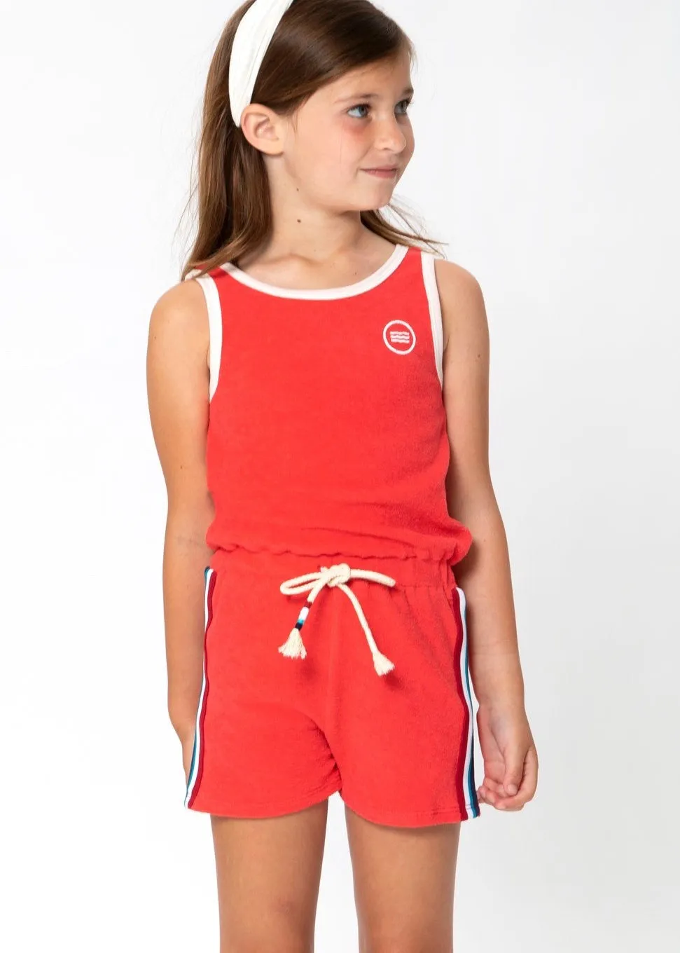 Loop Terry Romper (Poppy)