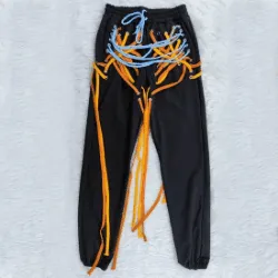 Lora eyelet Drwastring Trousers