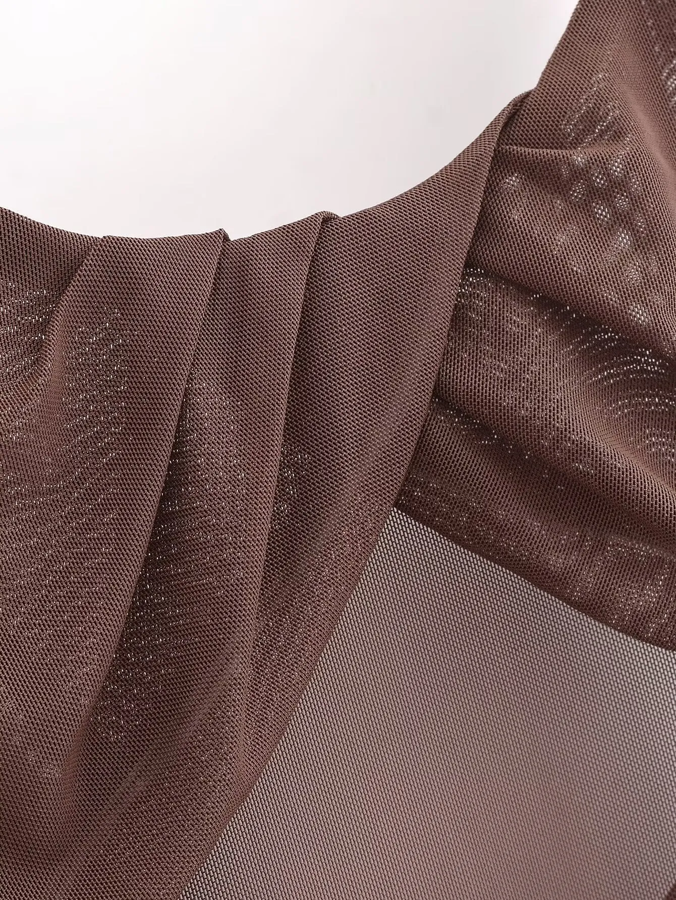 Low Back Sheer Cut Out Ruched Bodycon Dress