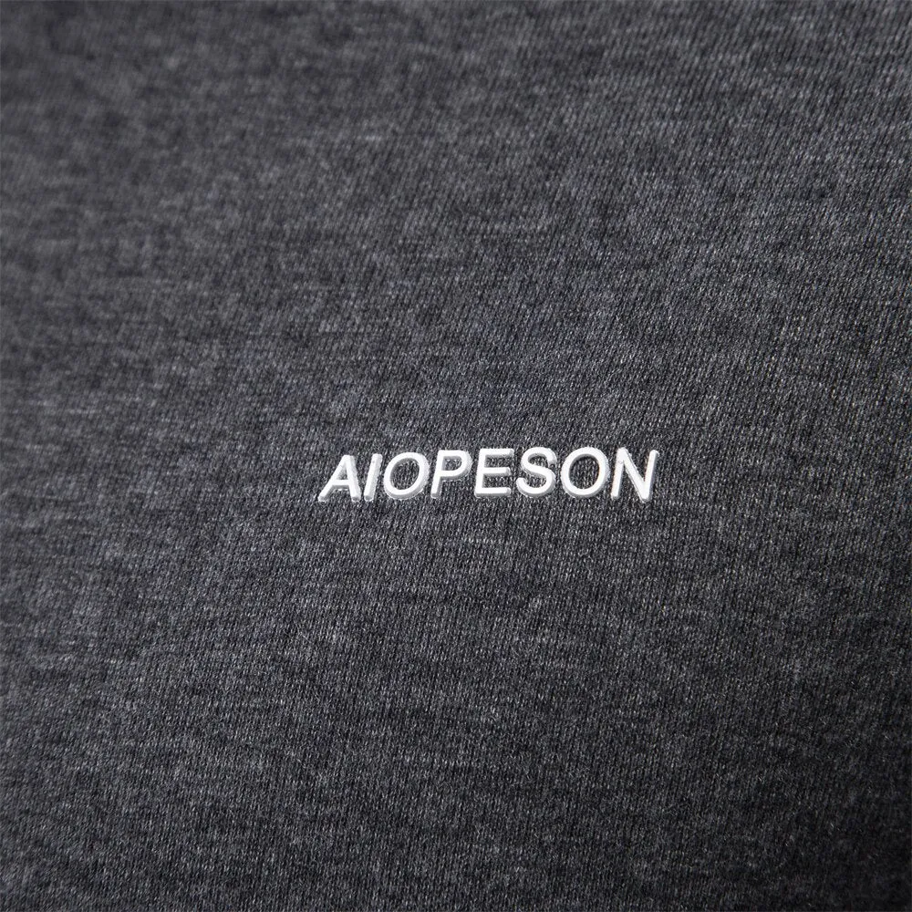 Men Turtleneck Casual T-shirt