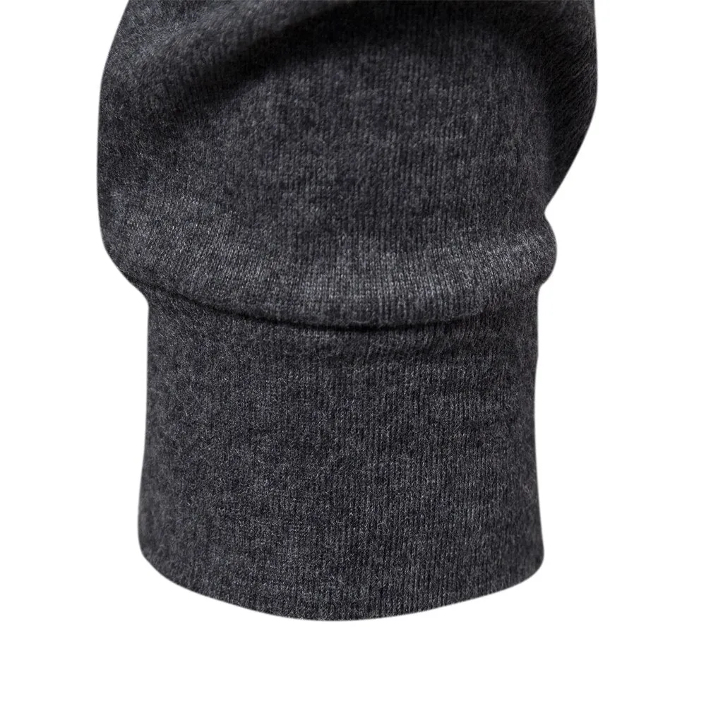 Men Turtleneck Casual T-shirt