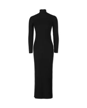Micro Cable Wool Fitted Dress