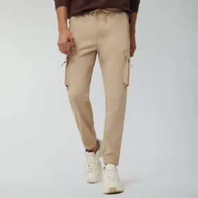 Moveo Cargo Joggers Biscuit Brown