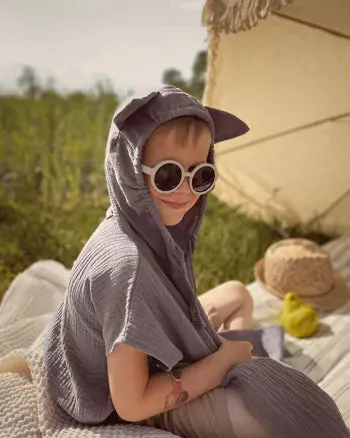 Musselin-Poncho