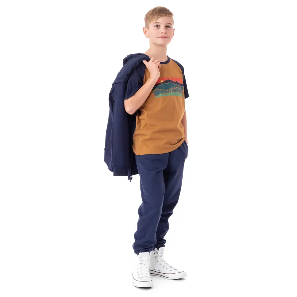 Nano Joggers in Navy Blue: Size 4 to 16 Years