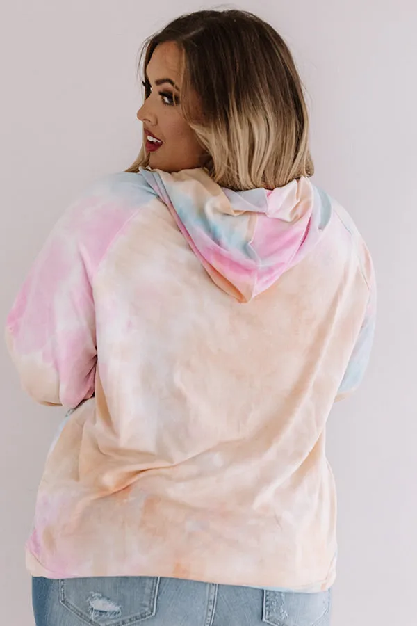 Newly Obsessed Tie Dye Hoodie Curves