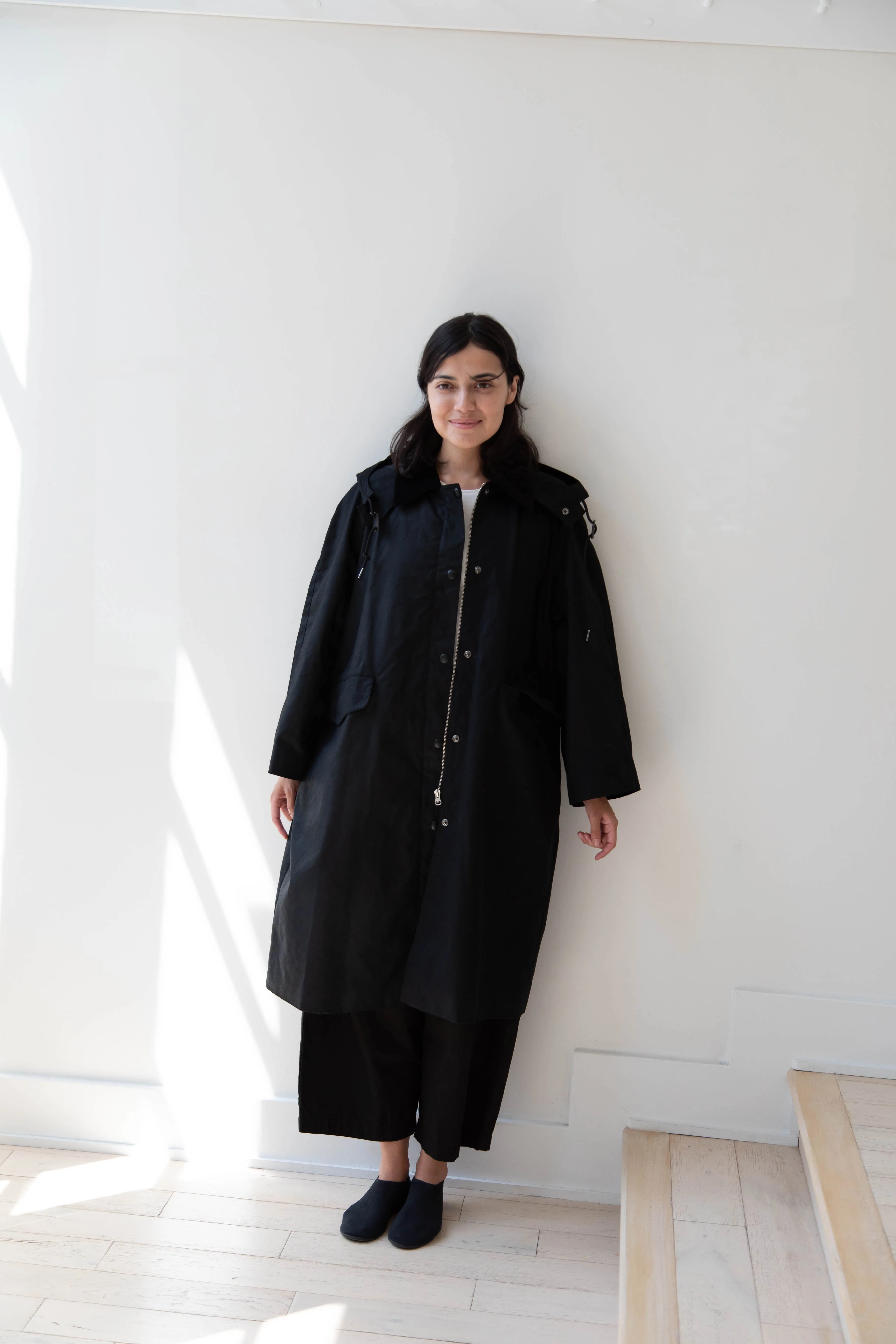 Nothing Written | Waxed Cotton Hooded Trench
