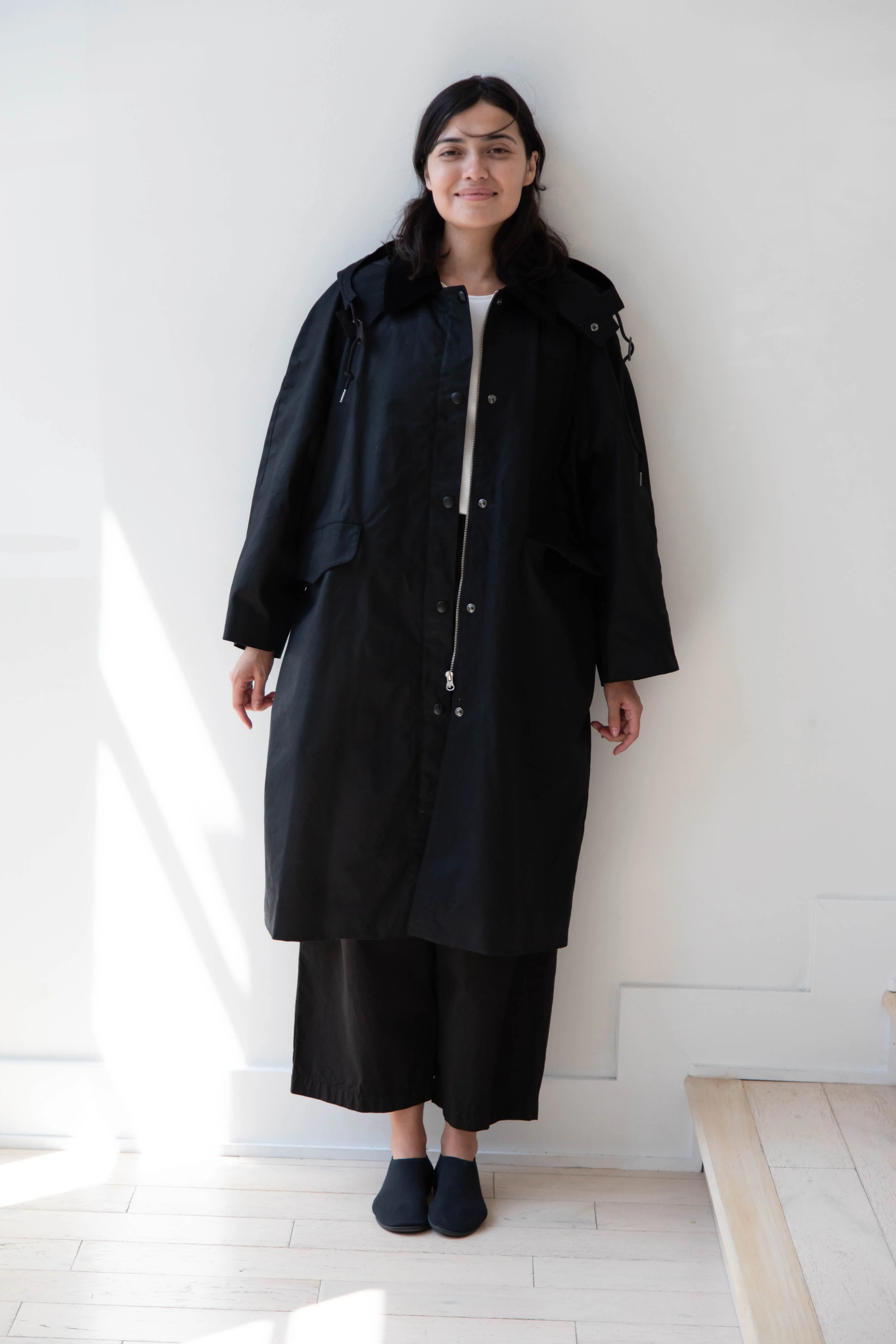 Nothing Written | Waxed Cotton Hooded Trench