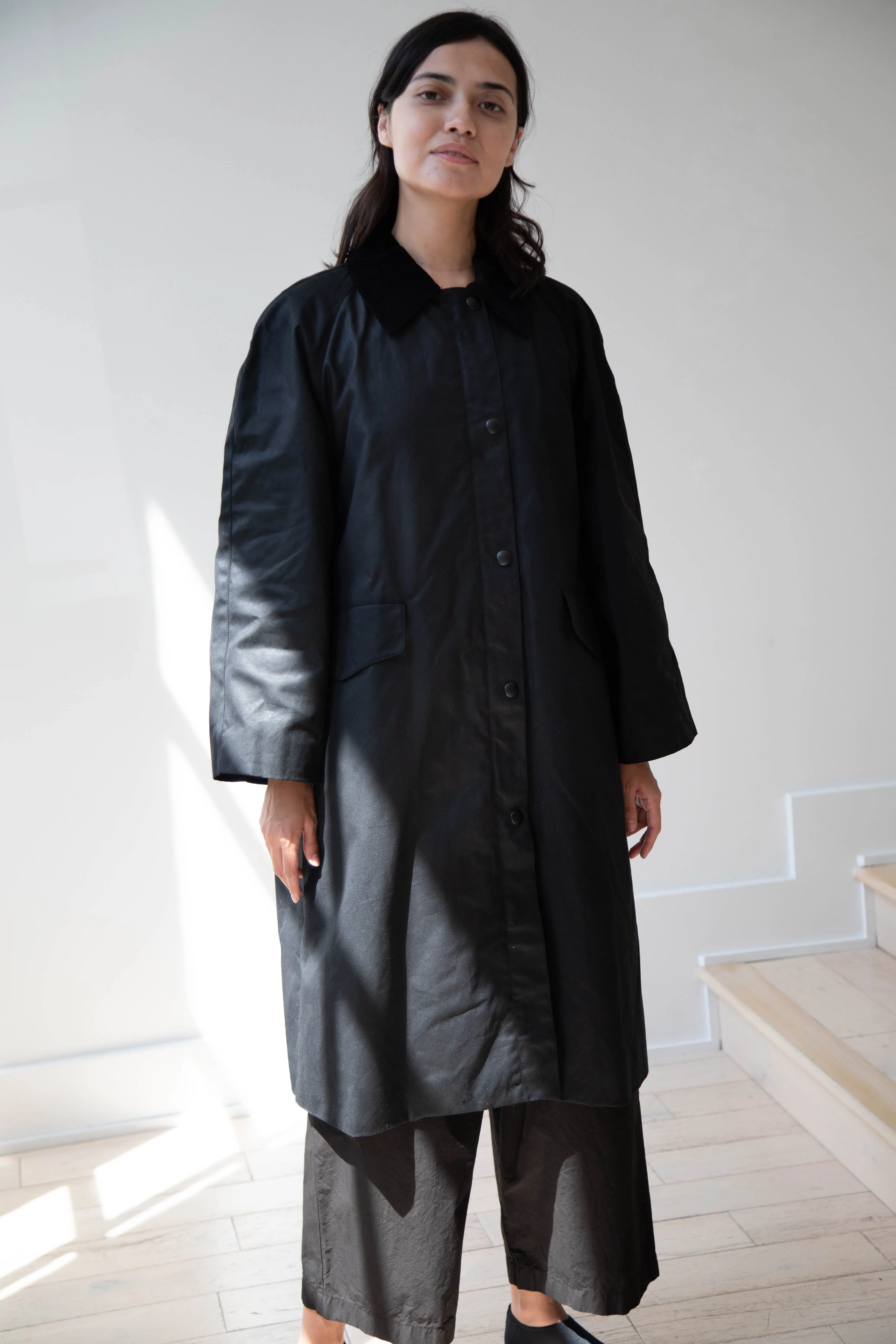 Nothing Written | Waxed Cotton Hooded Trench