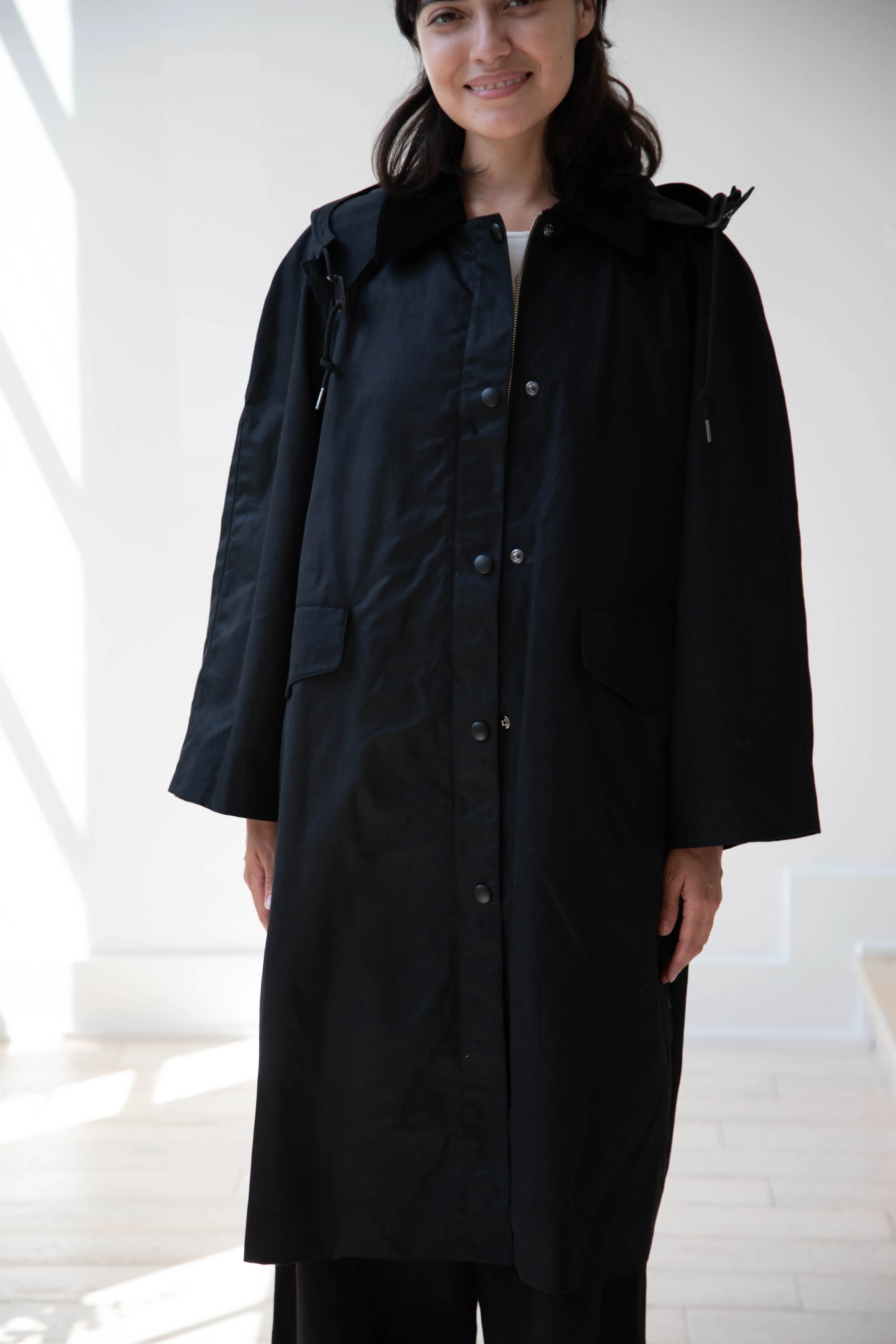 Nothing Written | Waxed Cotton Hooded Trench