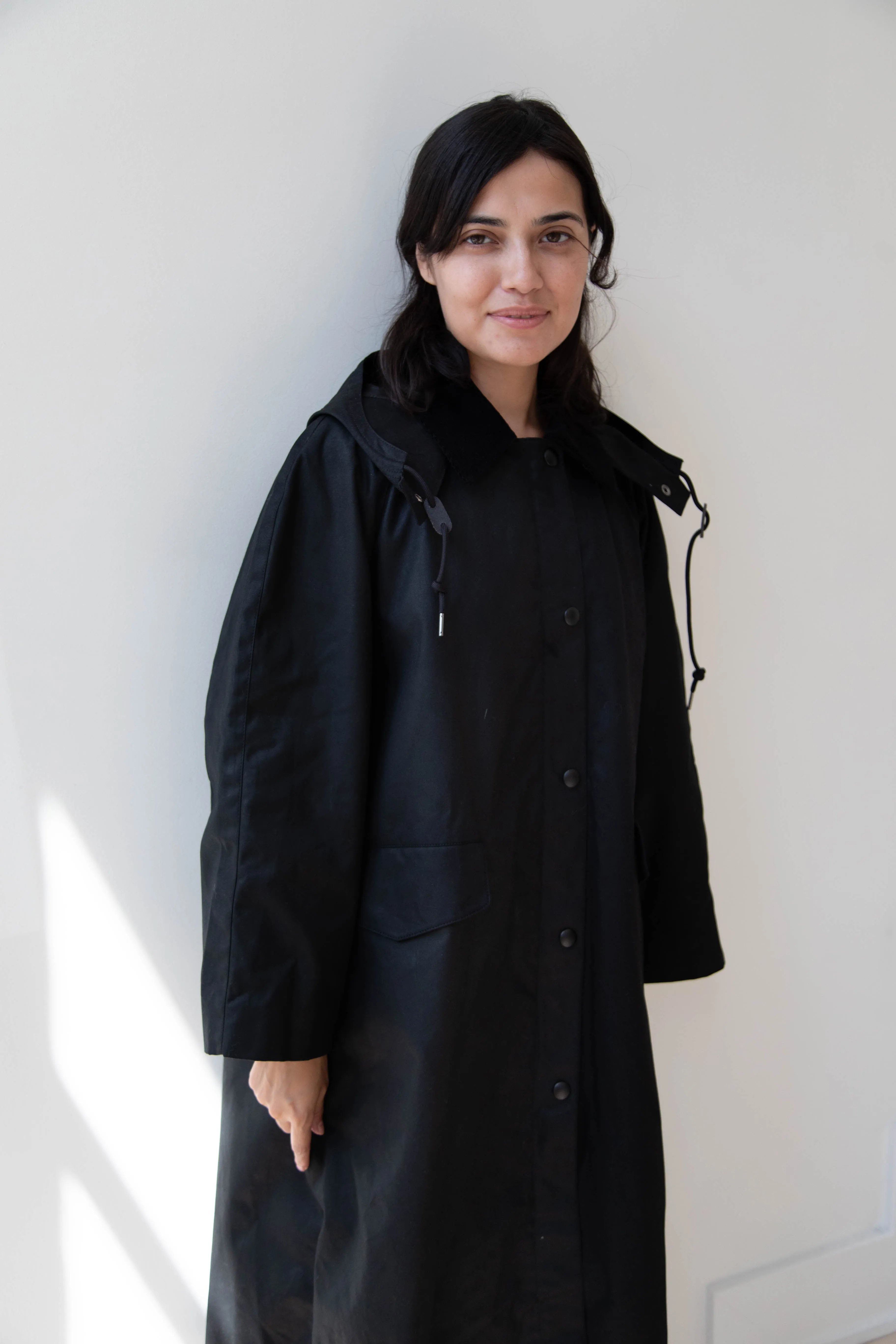 Nothing Written | Waxed Cotton Hooded Trench