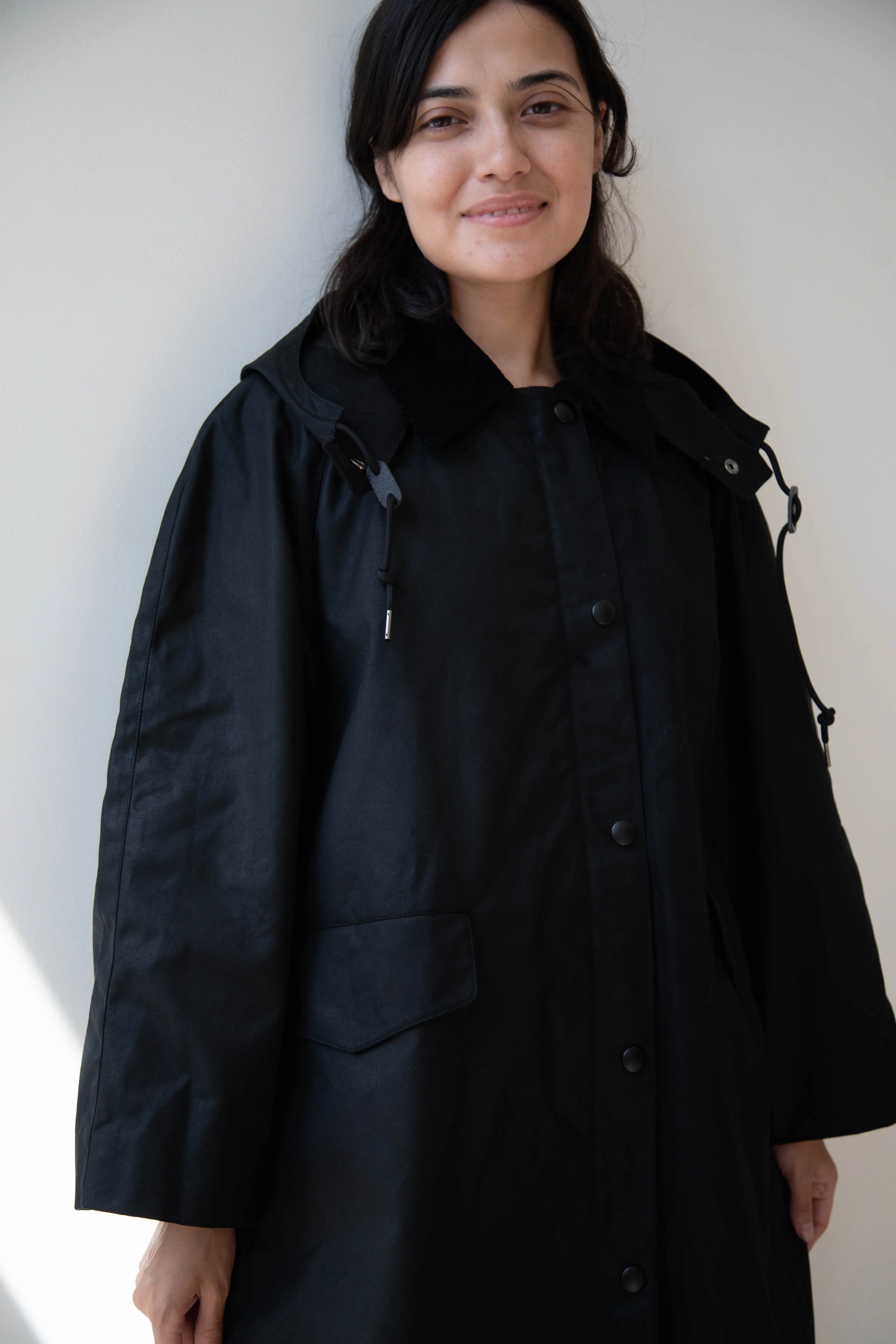 Nothing Written | Waxed Cotton Hooded Trench