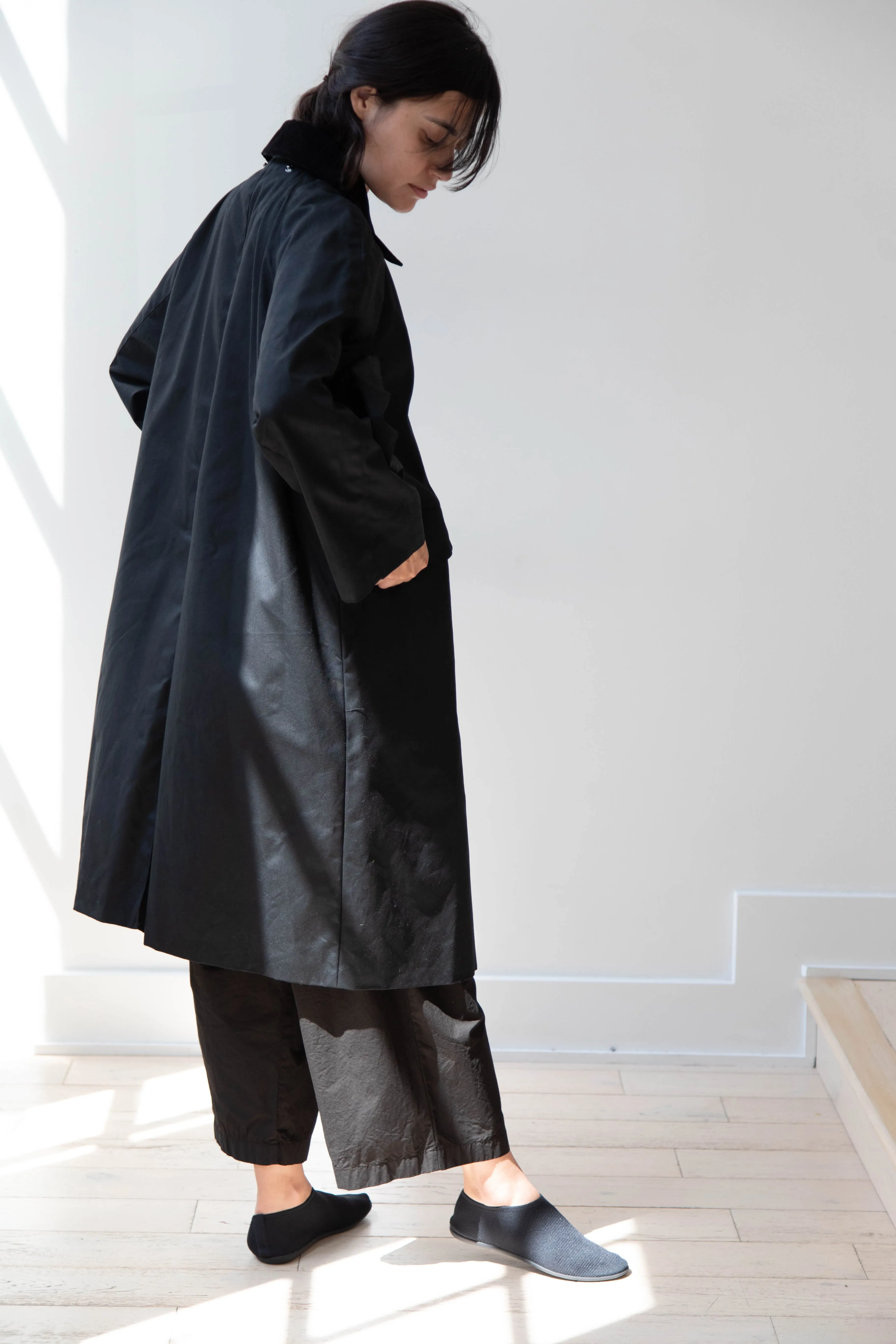 Nothing Written | Waxed Cotton Hooded Trench