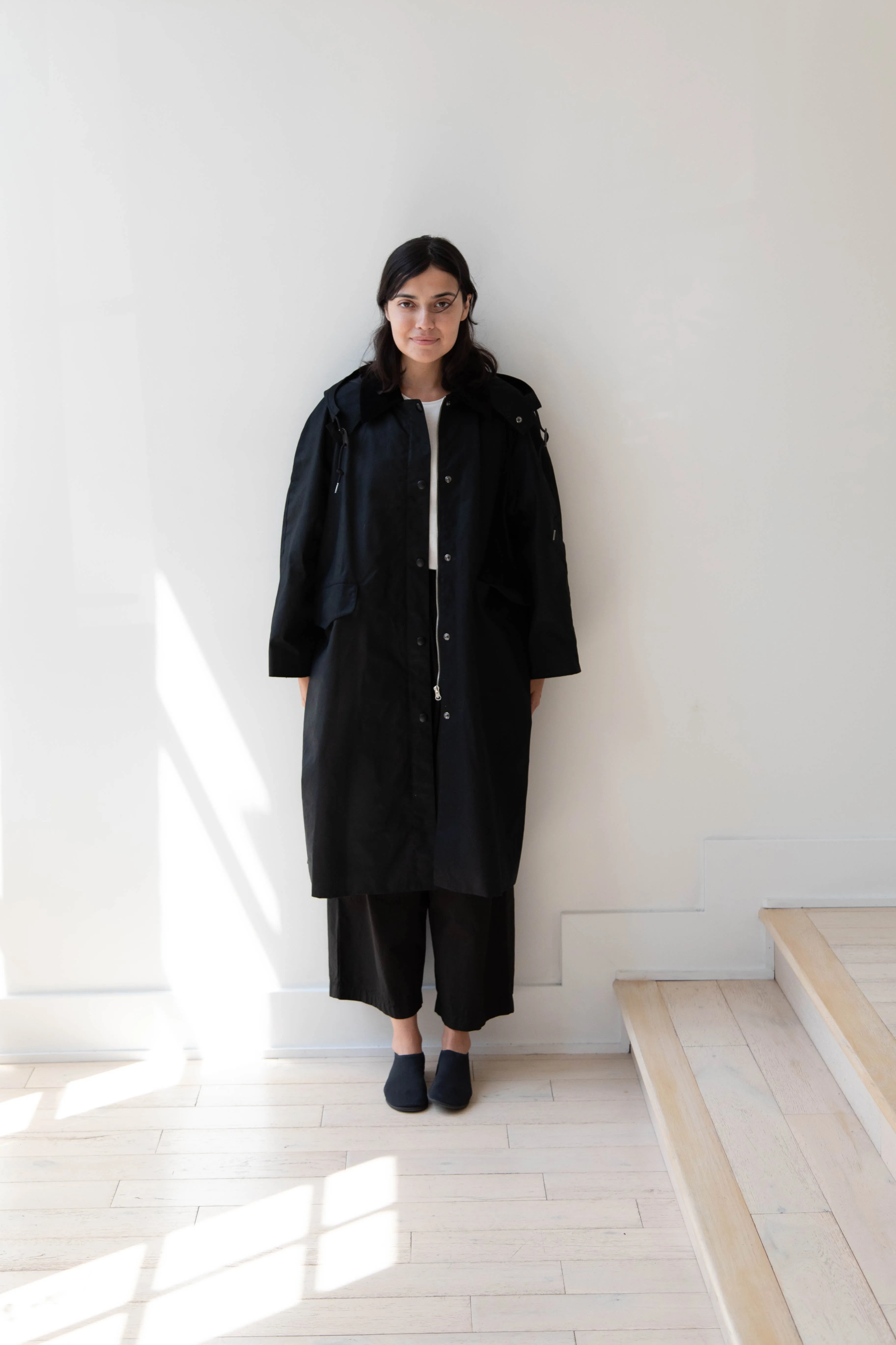 Nothing Written | Waxed Cotton Hooded Trench