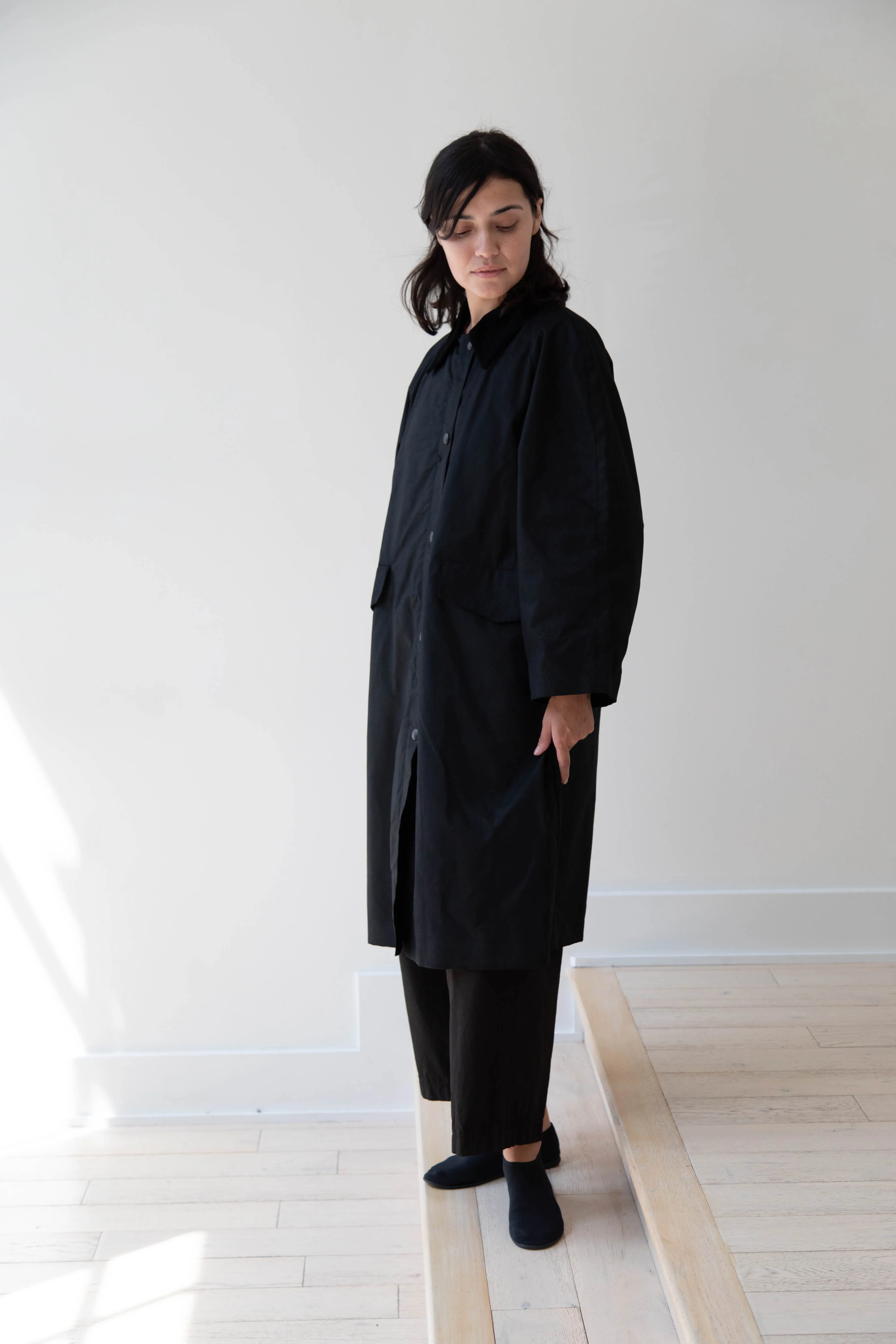 Nothing Written | Waxed Cotton Hooded Trench
