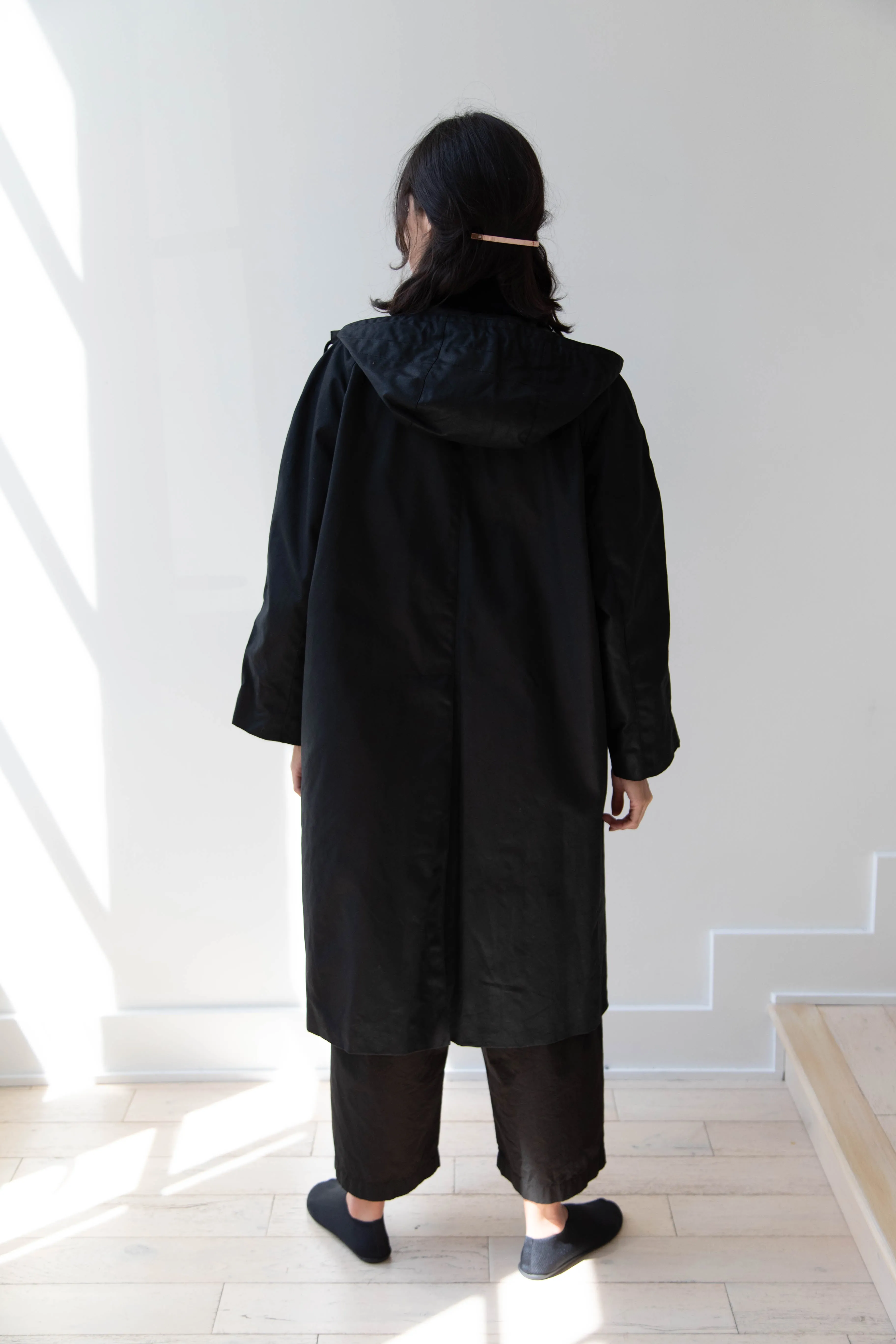 Nothing Written | Waxed Cotton Hooded Trench