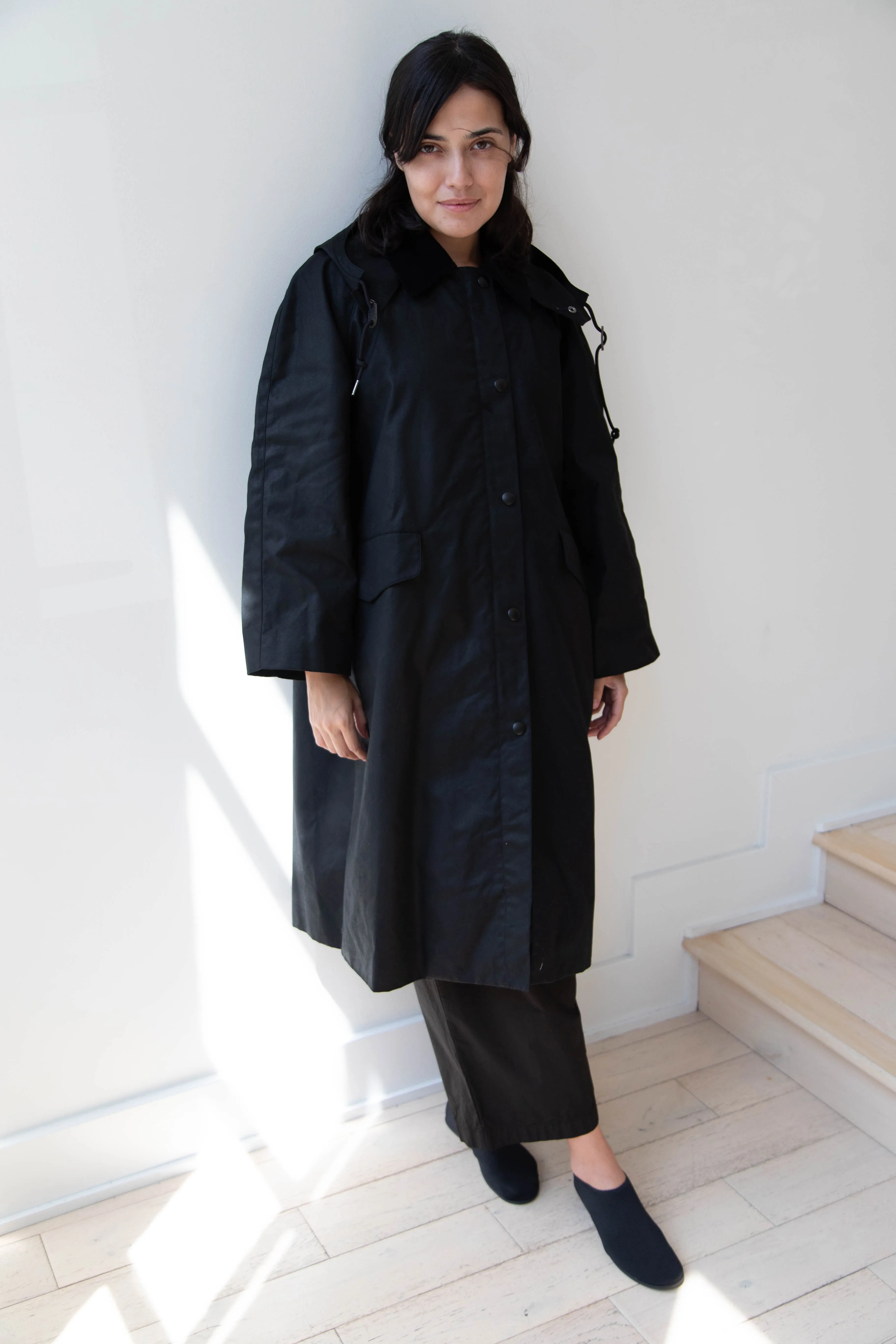 Nothing Written | Waxed Cotton Hooded Trench