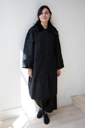 Nothing Written | Waxed Cotton Hooded Trench