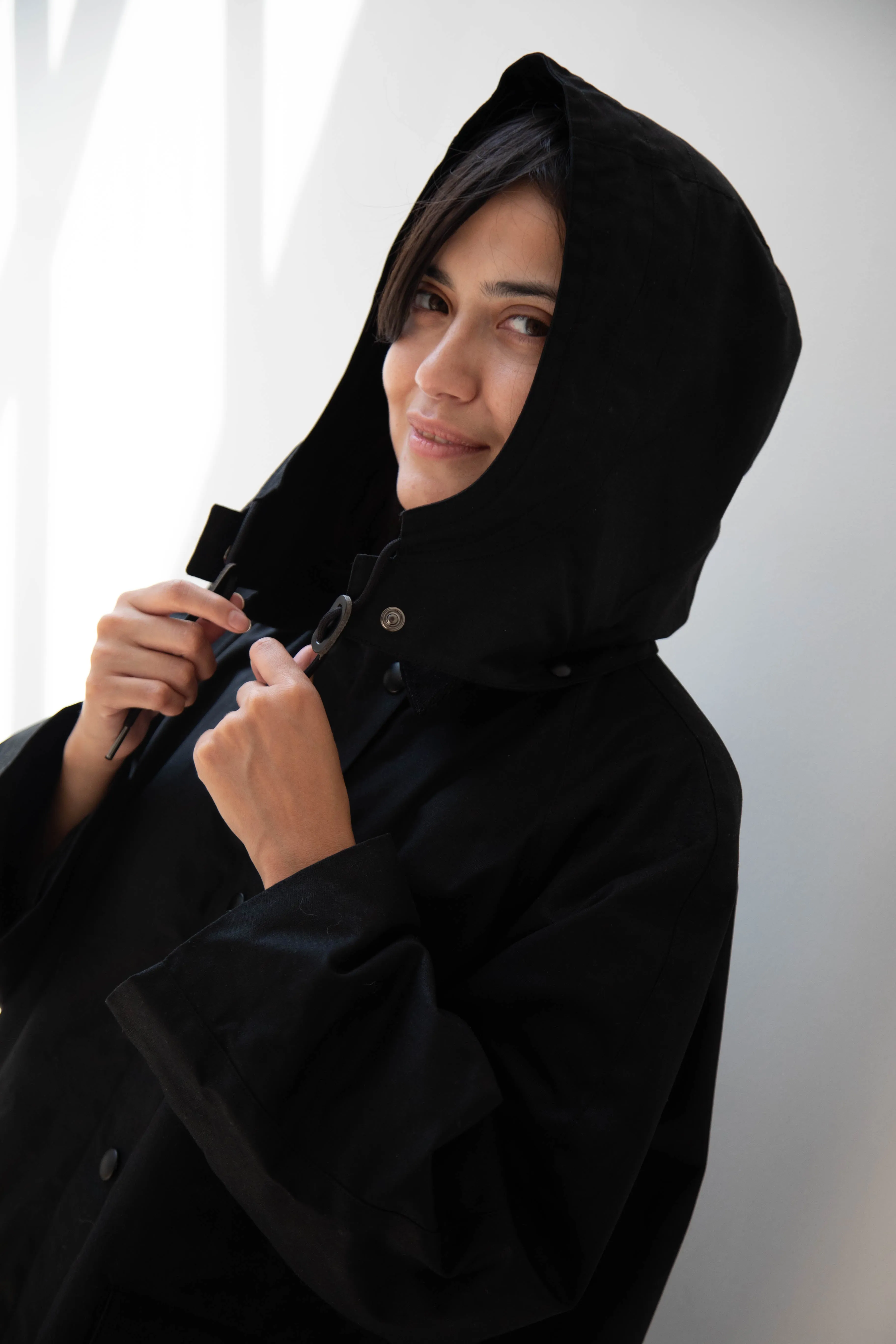 Nothing Written | Waxed Cotton Hooded Trench