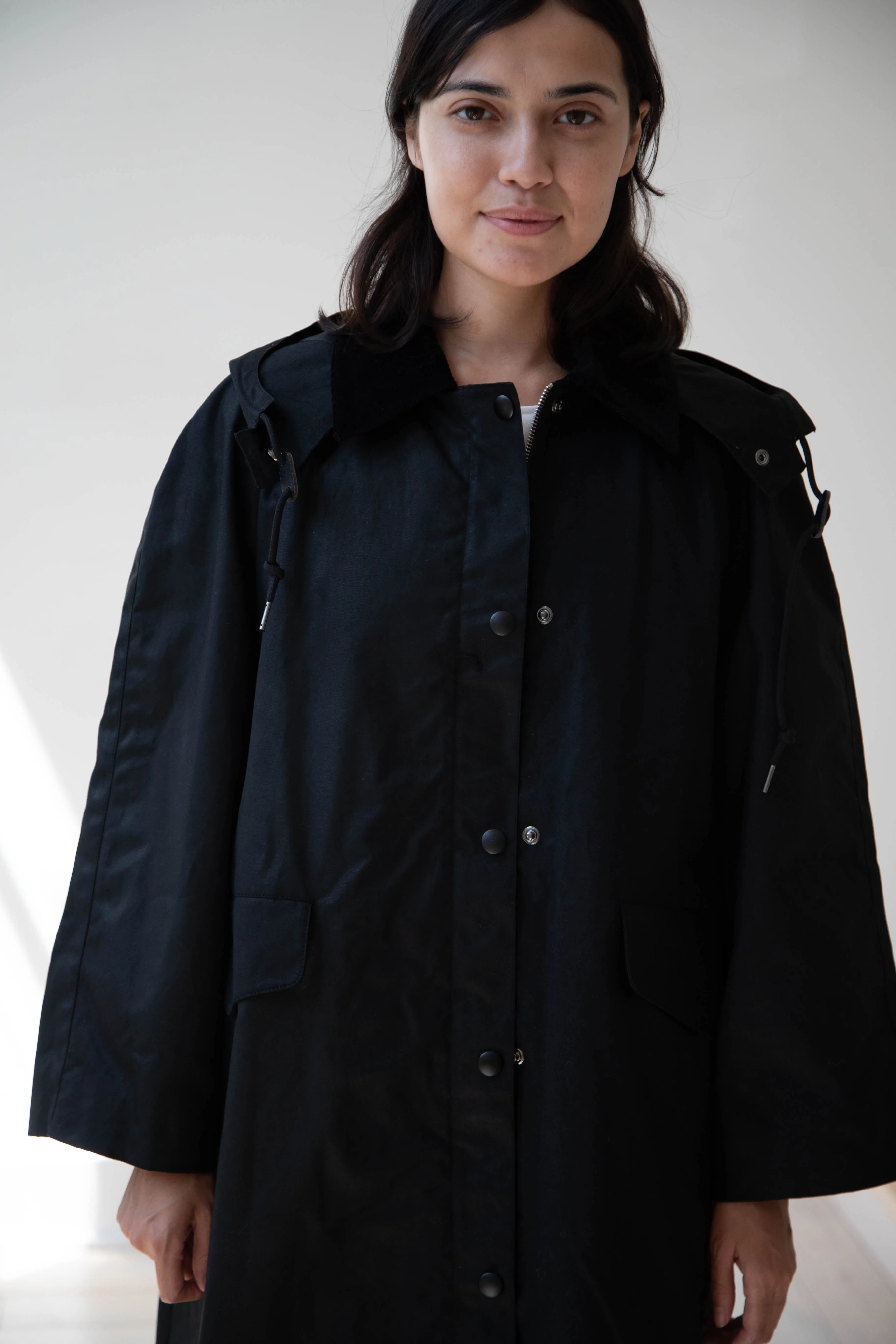 Nothing Written | Waxed Cotton Hooded Trench