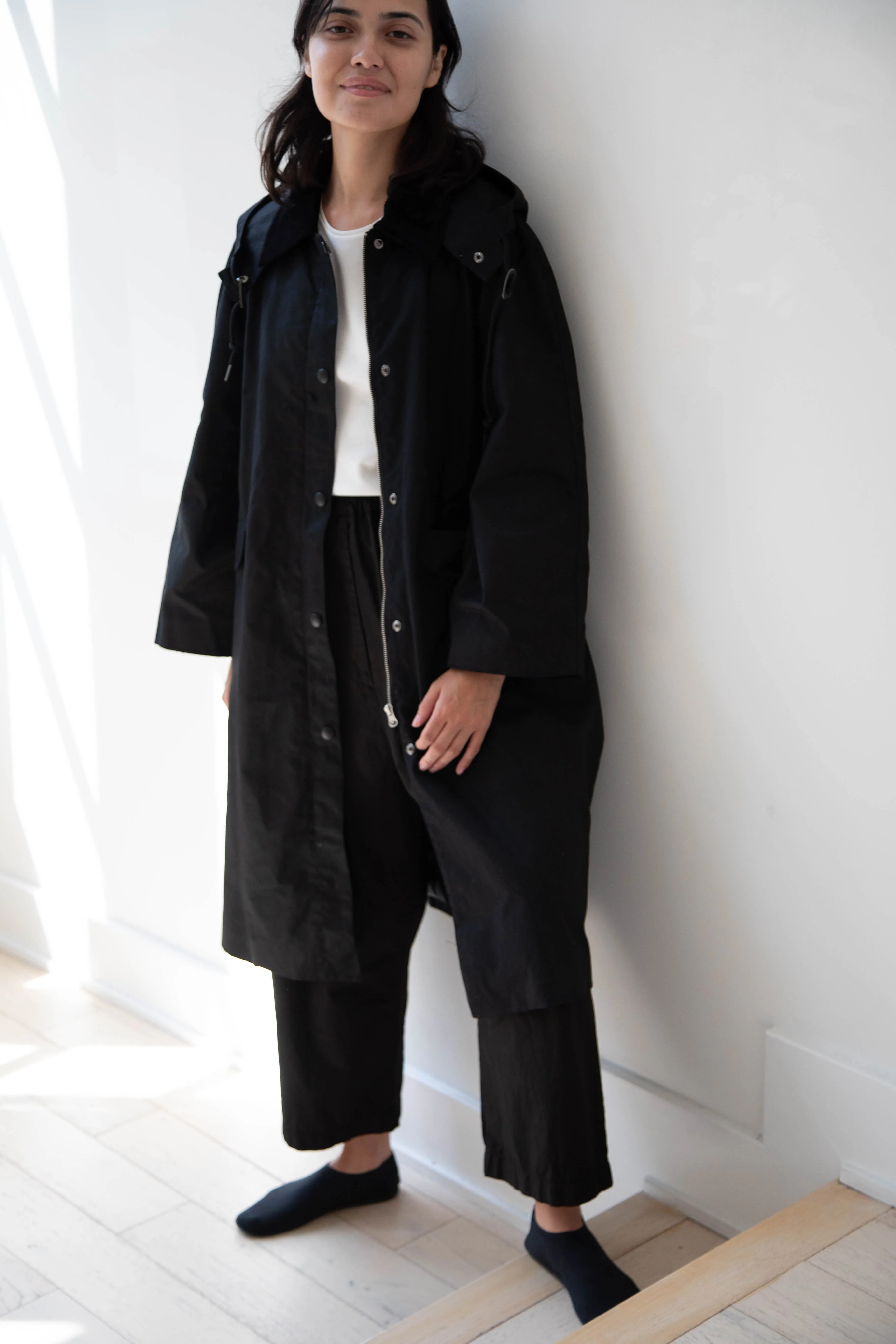 Nothing Written | Waxed Cotton Hooded Trench