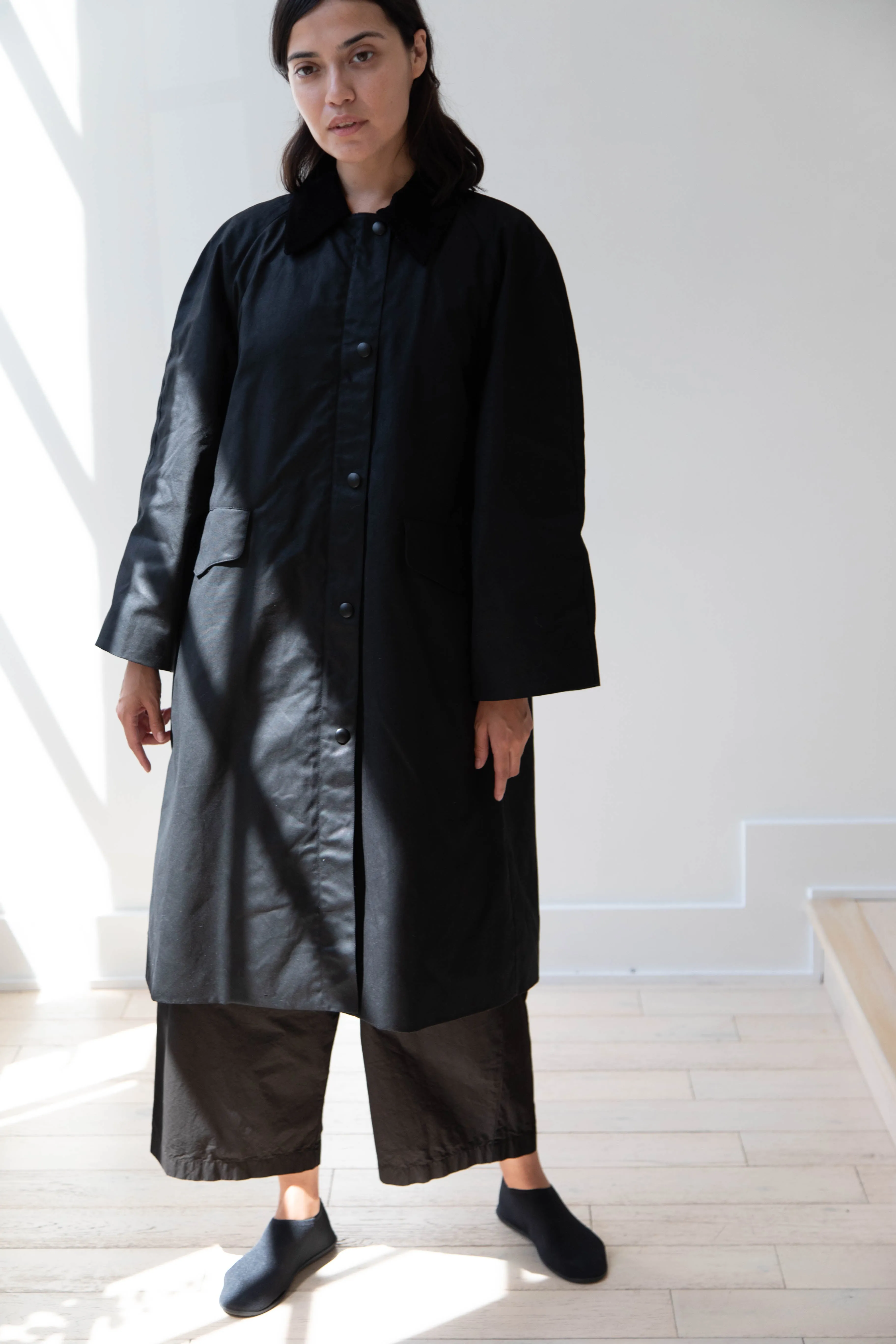 Nothing Written | Waxed Cotton Hooded Trench