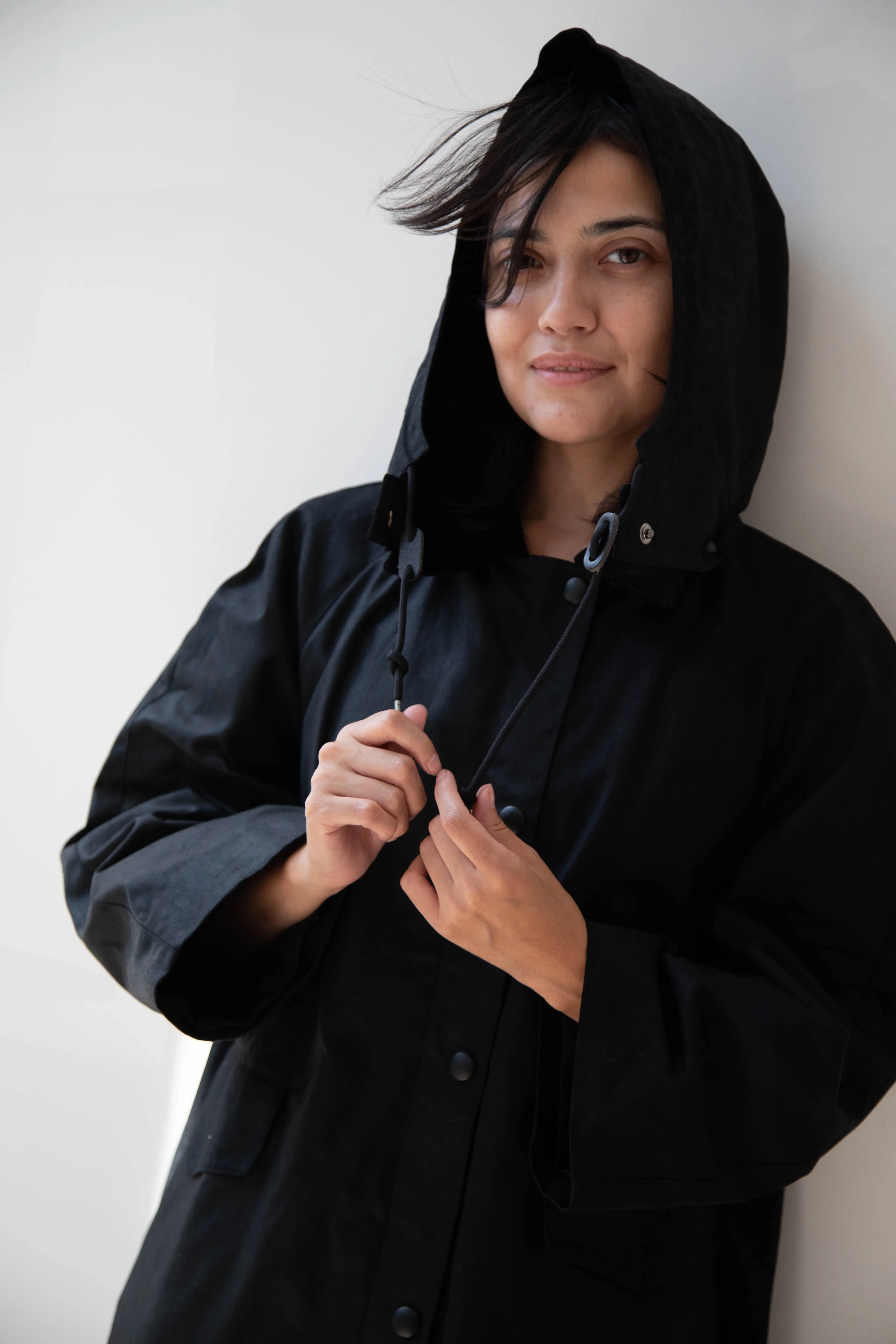 Nothing Written | Waxed Cotton Hooded Trench