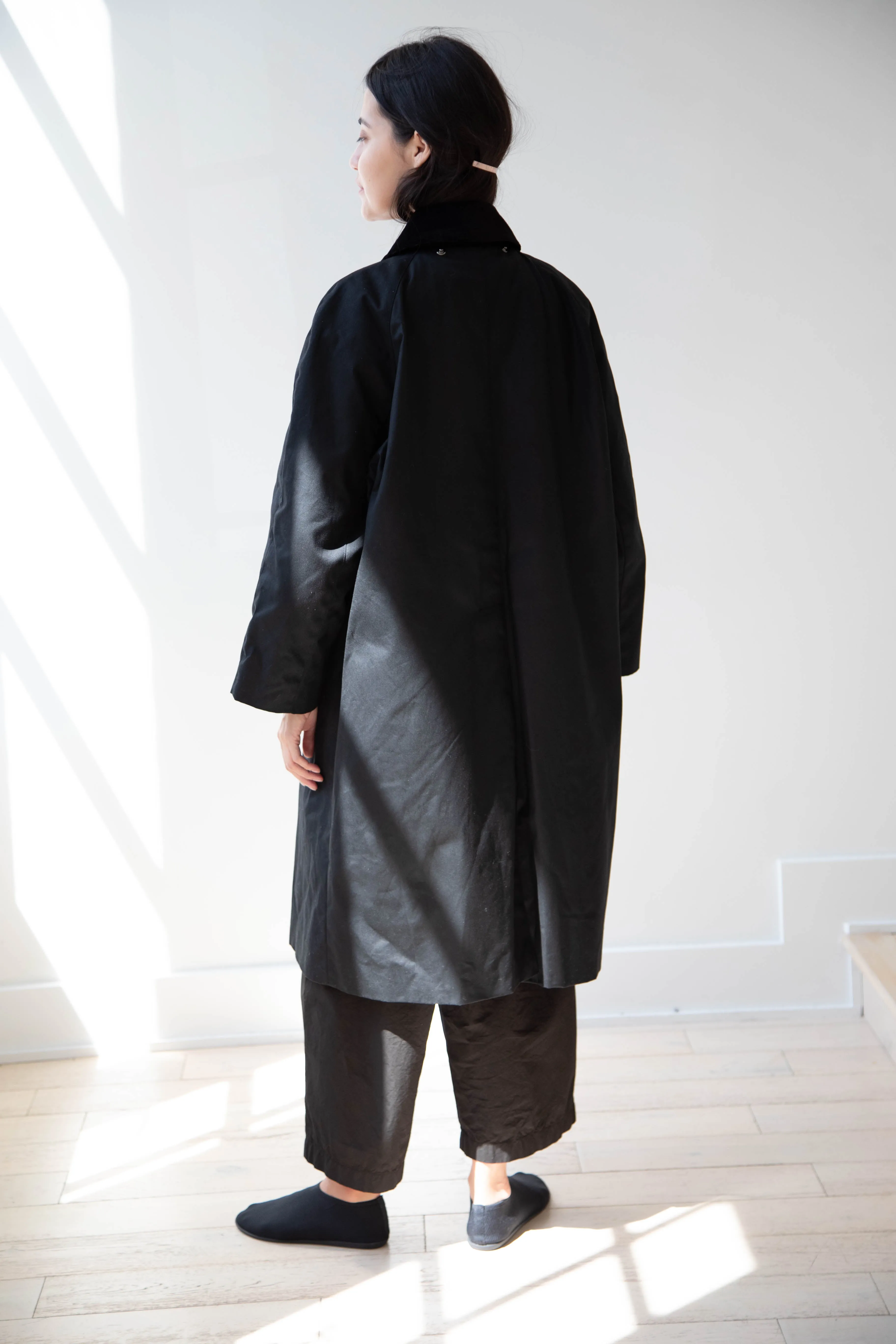 Nothing Written | Waxed Cotton Hooded Trench