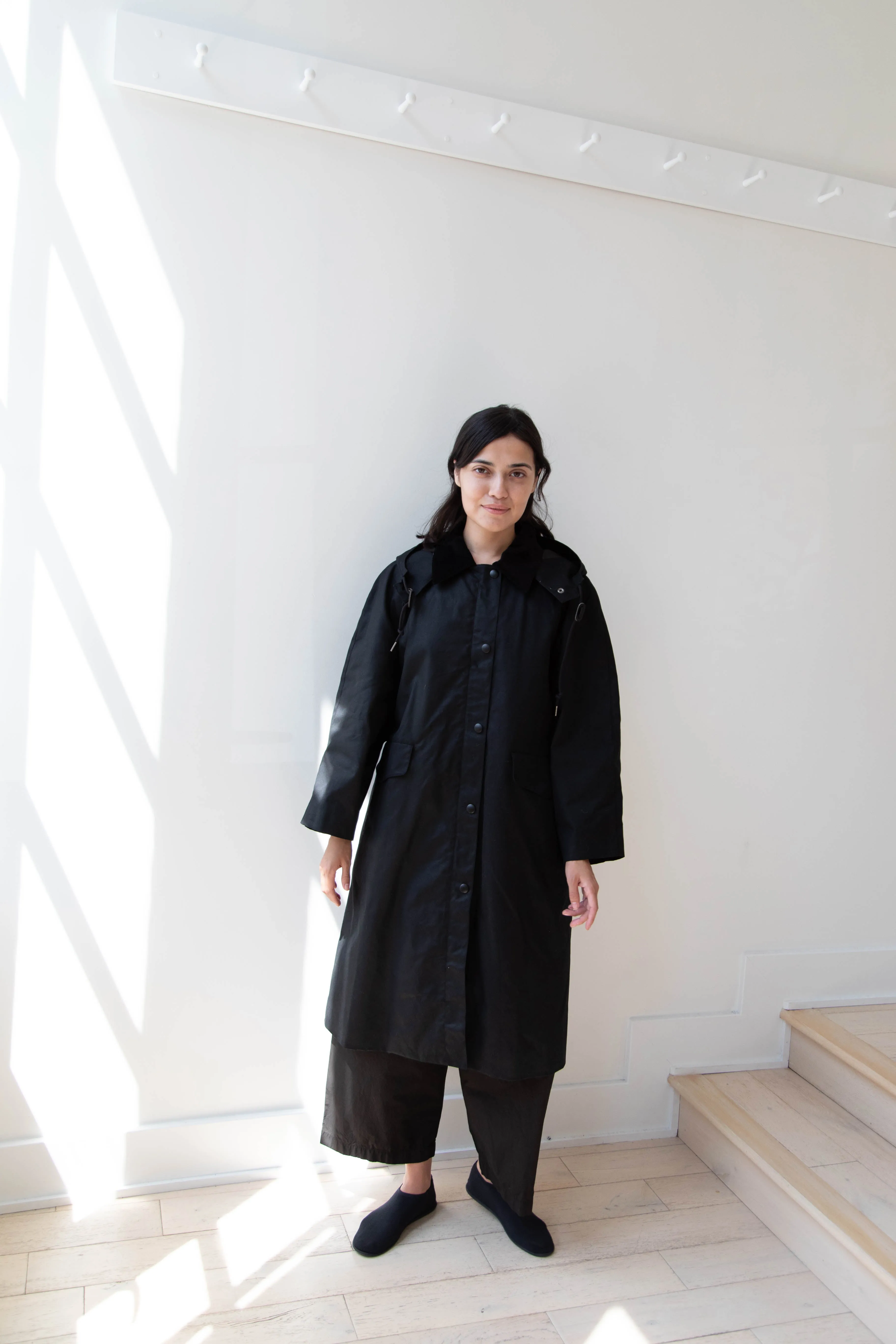 Nothing Written | Waxed Cotton Hooded Trench