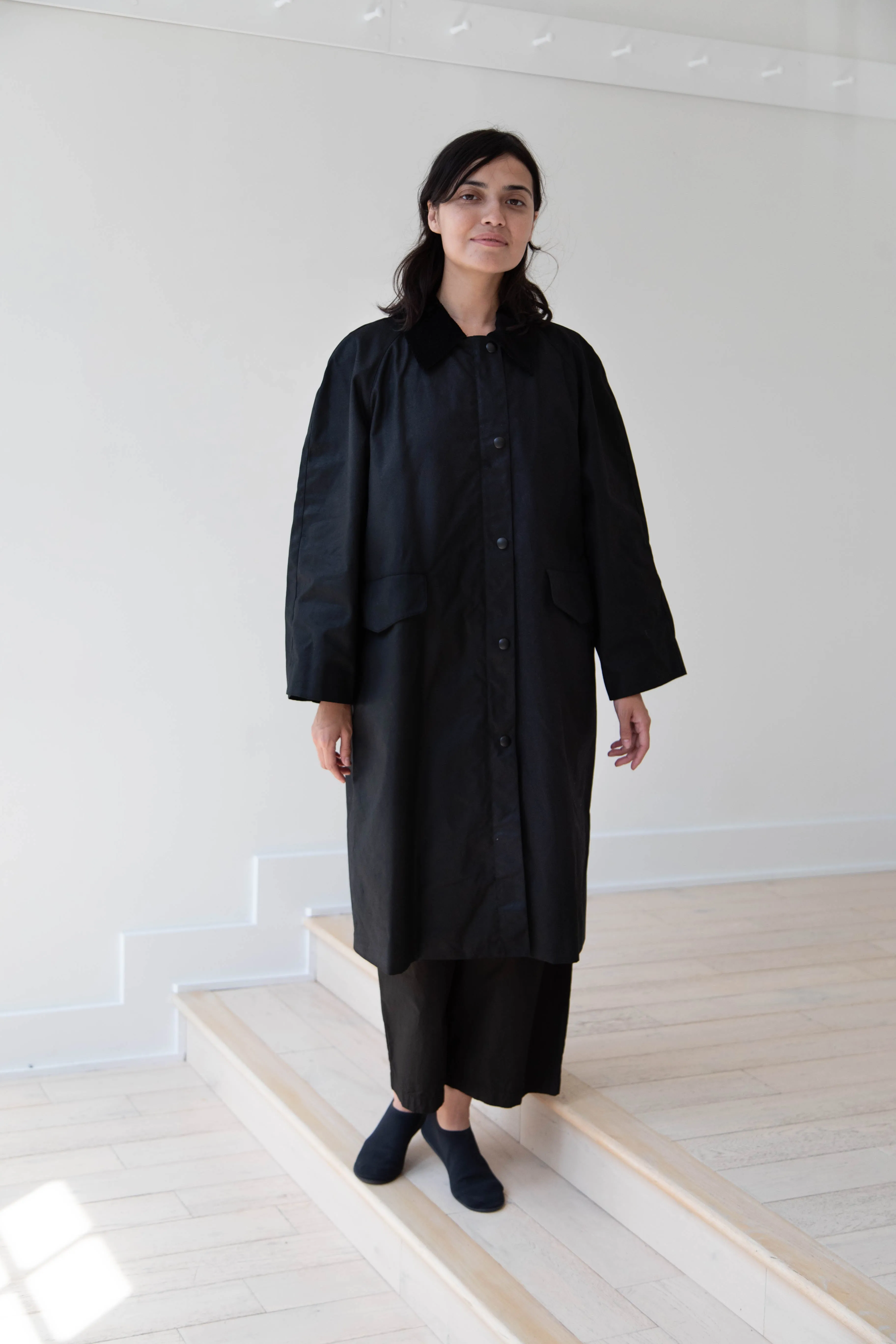 Nothing Written | Waxed Cotton Hooded Trench