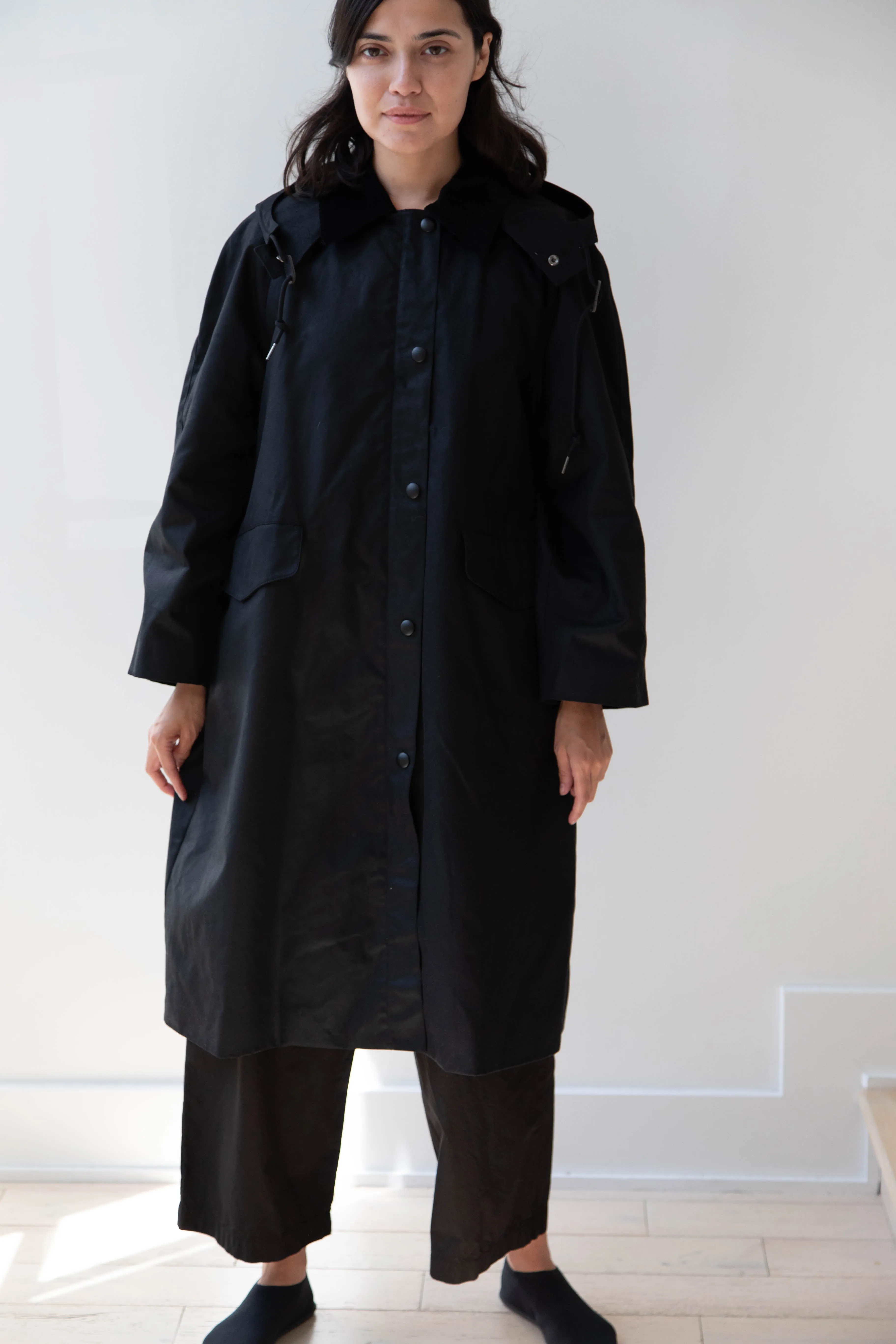 Nothing Written | Waxed Cotton Hooded Trench