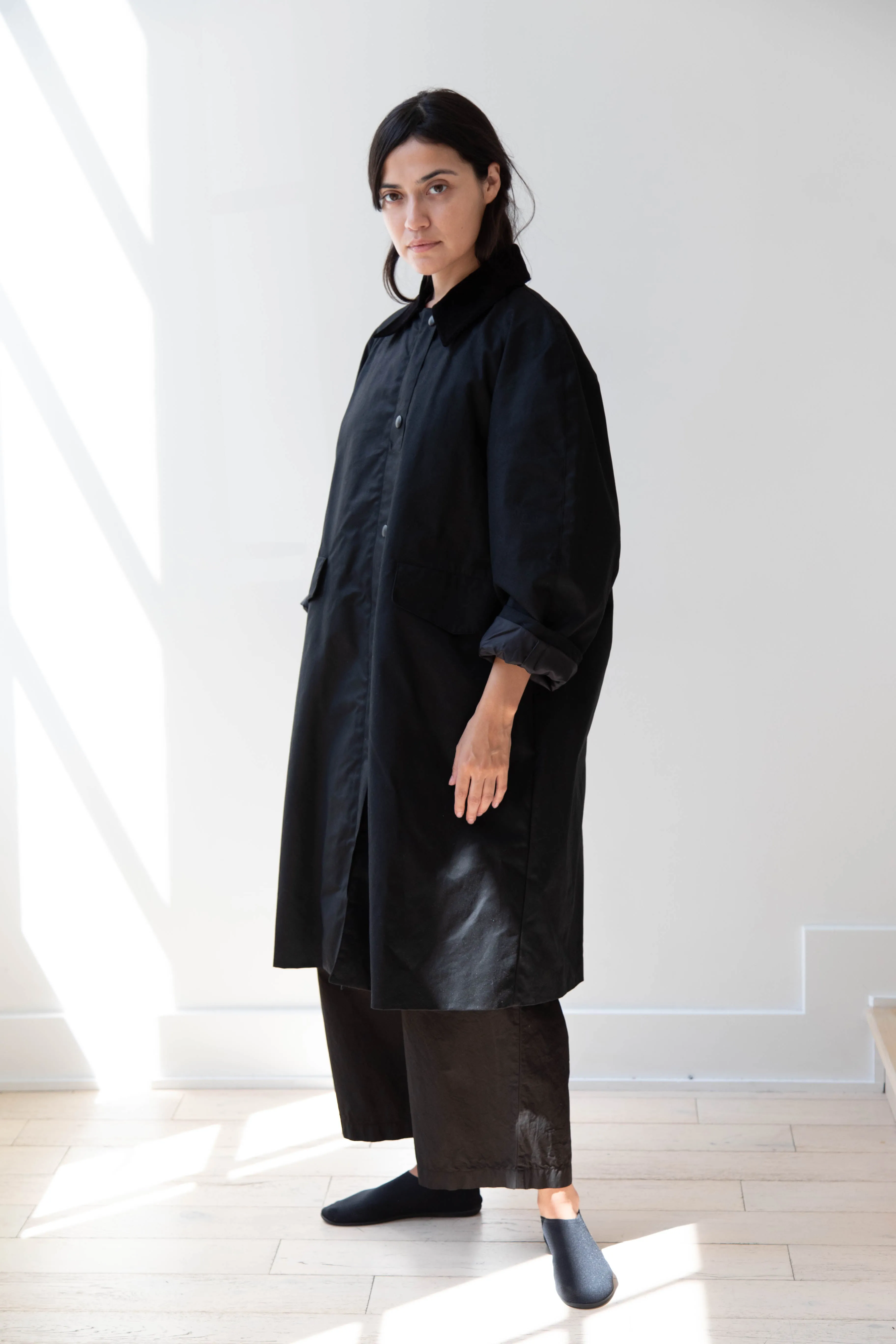 Nothing Written | Waxed Cotton Hooded Trench
