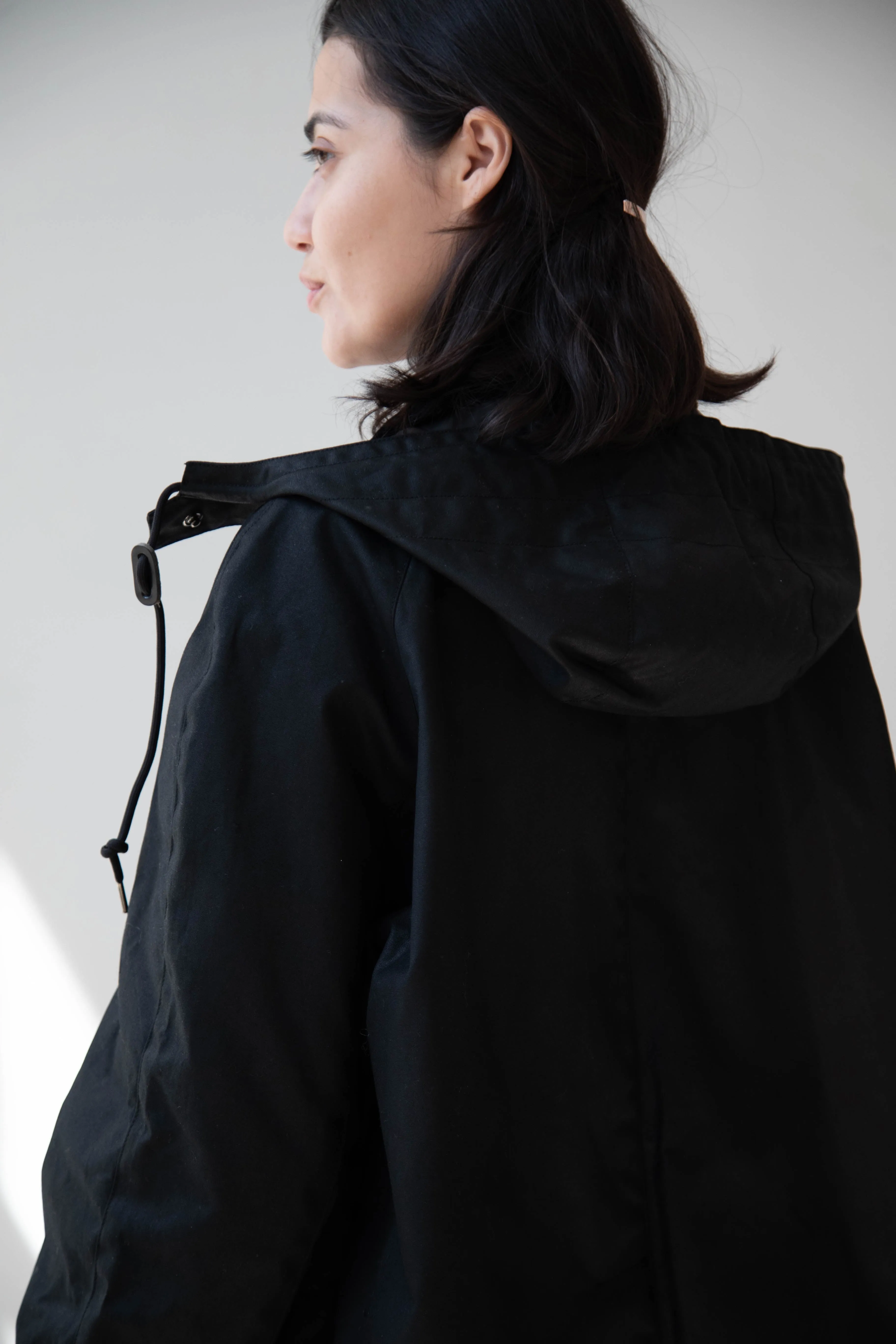 Nothing Written | Waxed Cotton Hooded Trench