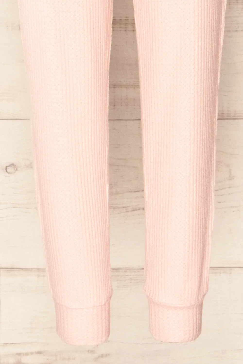 Nurtew | Waffle Knit Joggers w/ Elastic Waist